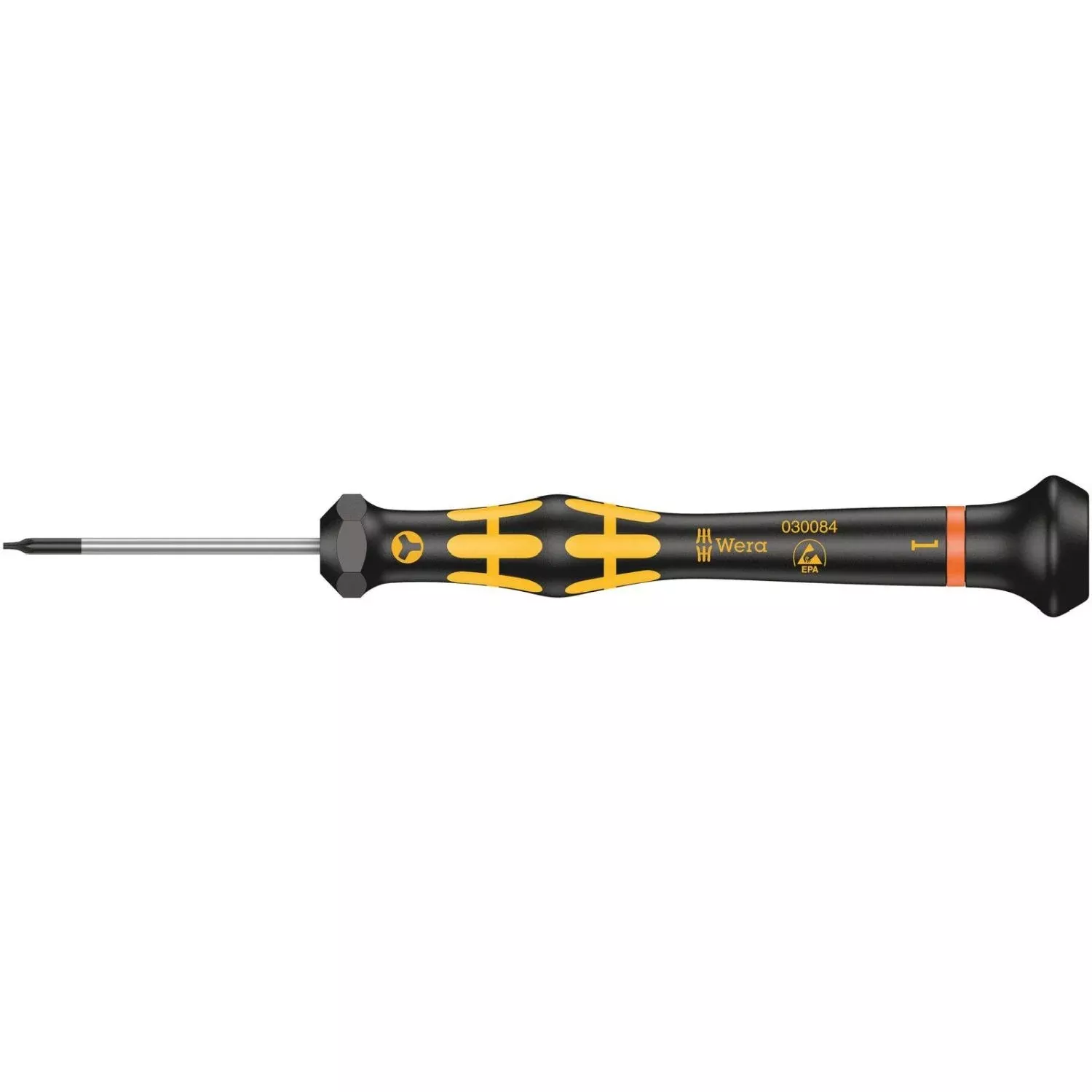 Wera 1572 Esd Kraftform Micro Screwdriver For Microstix Screws, 1x40-mm.