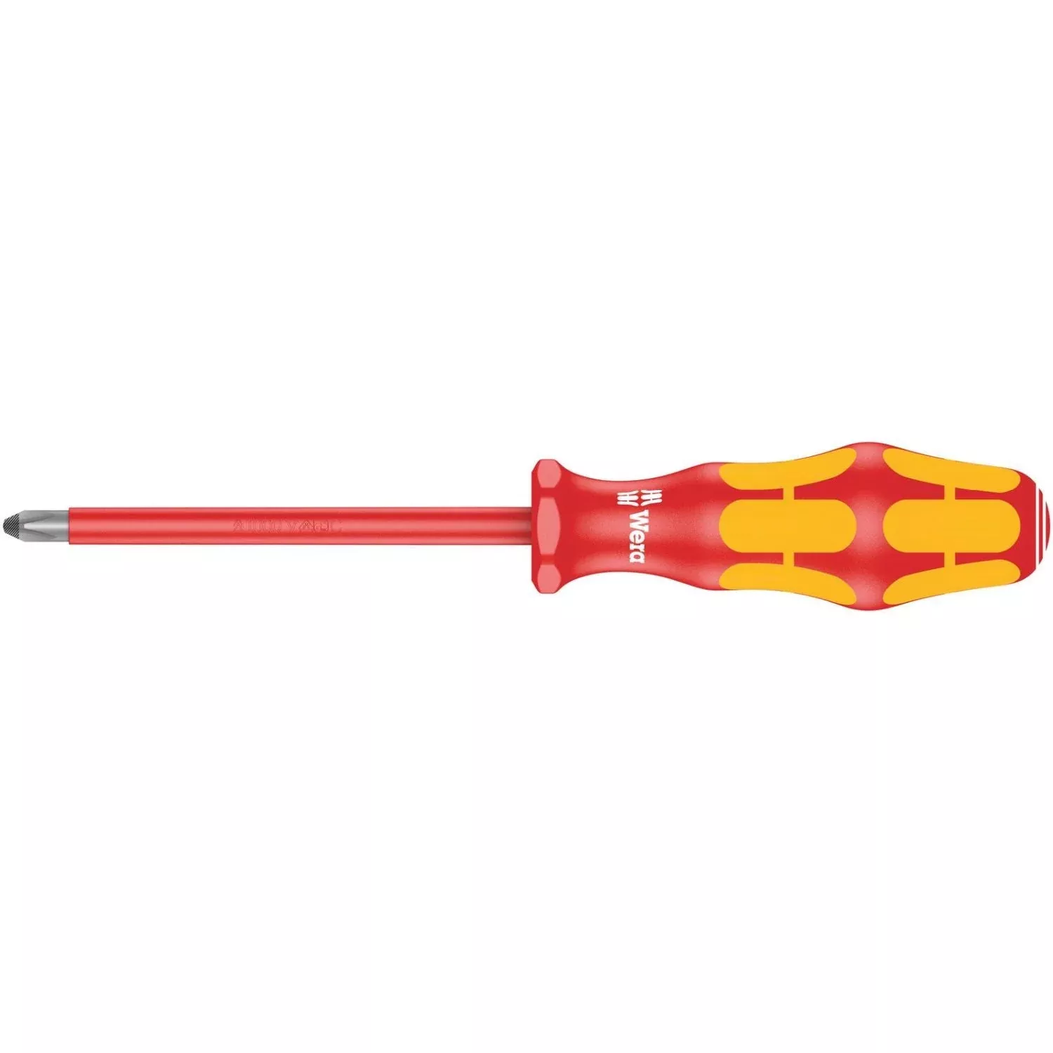 Wera 162 I Ph VDE Insulated Screwdriver For Phillips Screws, Ph 2x100-mm.