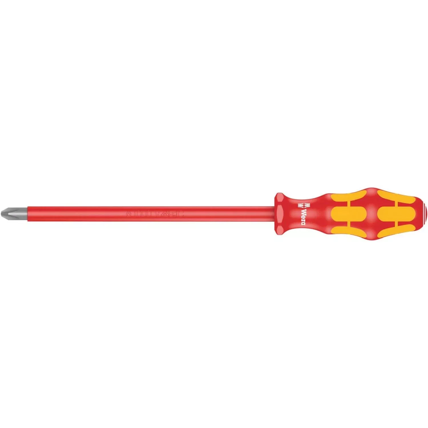 Wera 162 I Ph VDE Insulated Screwdriver For Phillips Screws, Ph 4x200-mm.