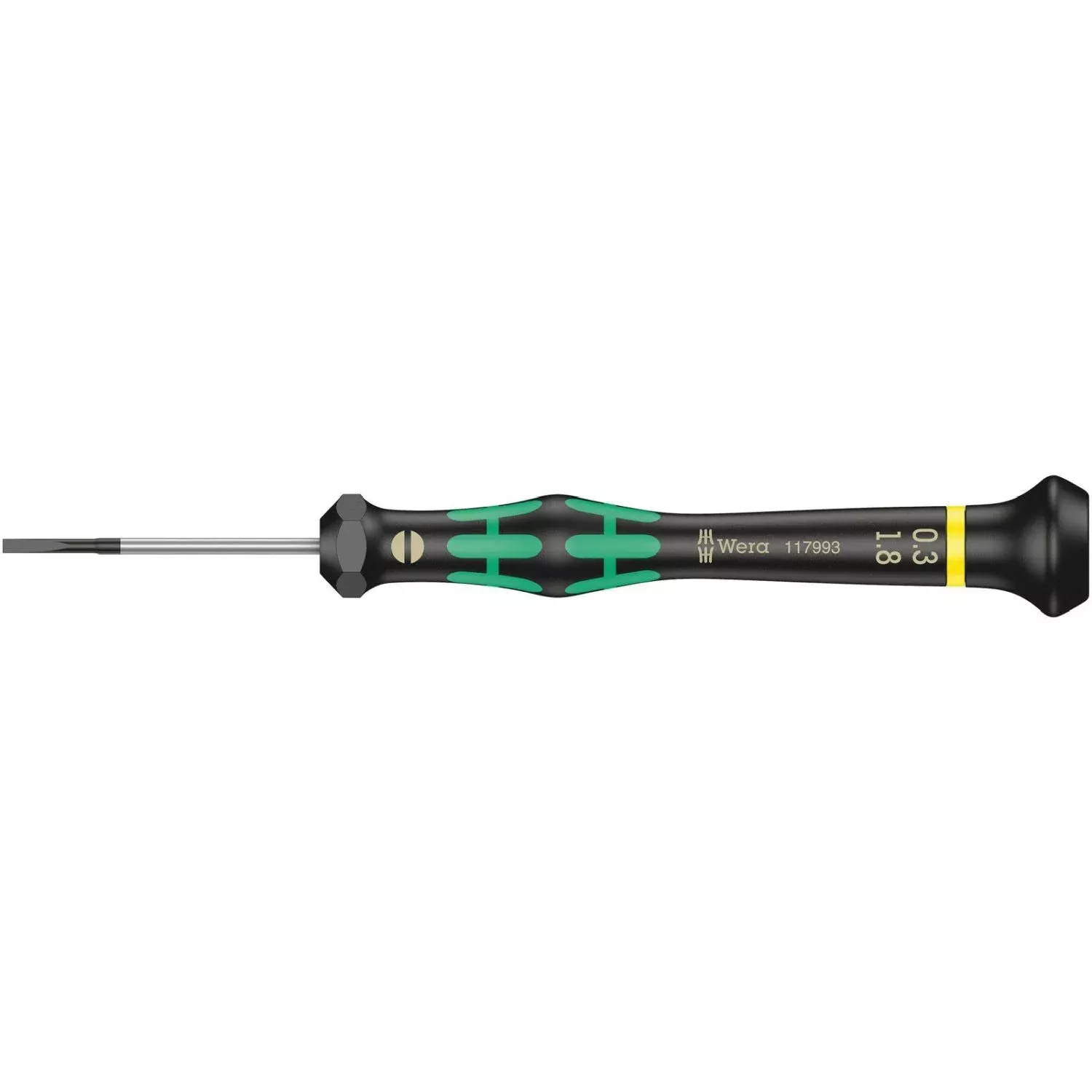 Wera 2035 Screwdriver For Slotted Screws For Electronic Applications, 0.30x1.8x40-mm.