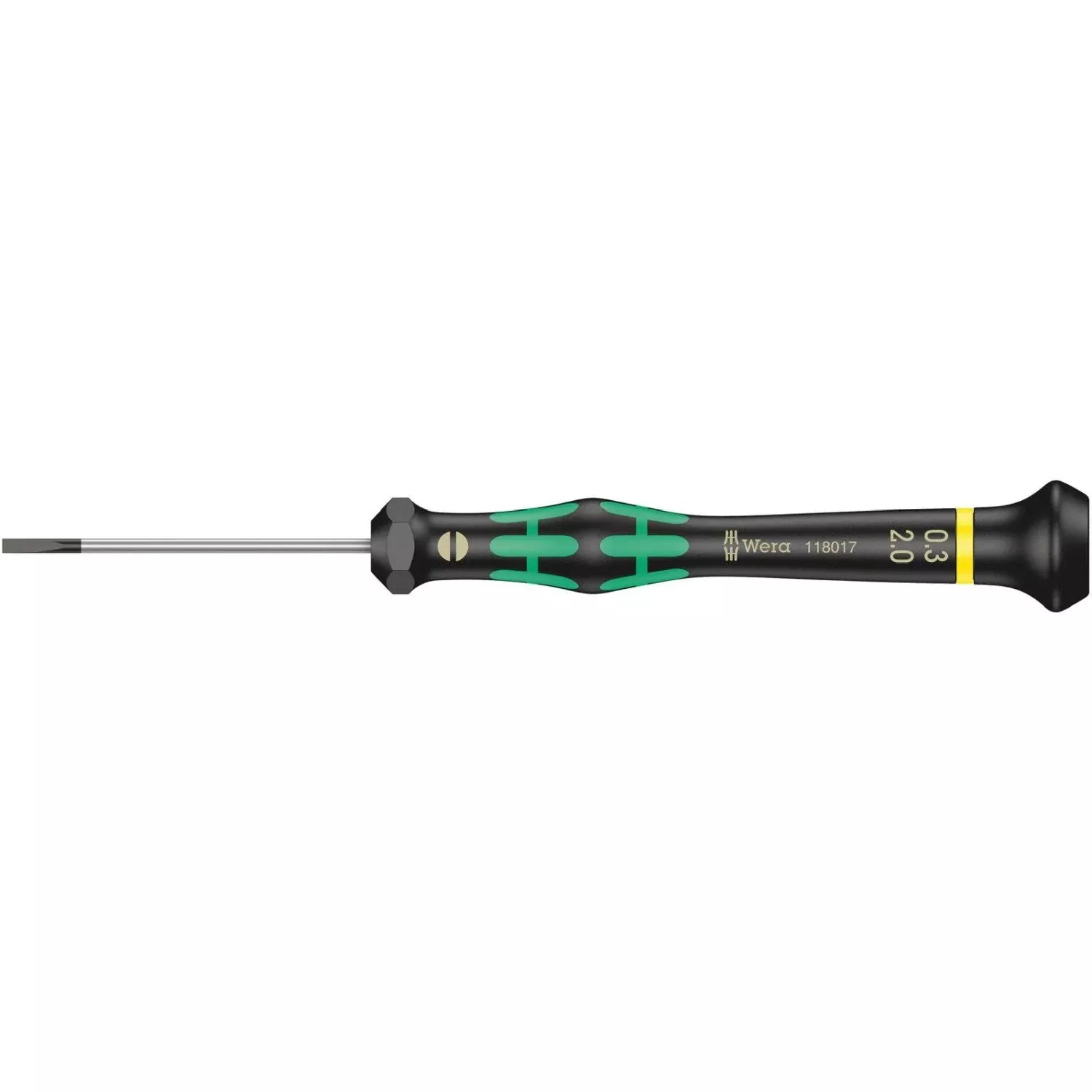 Wera 2035 Screwdriver For Slotted Screws For Electronic Applications, 0.30x2x50-mm.