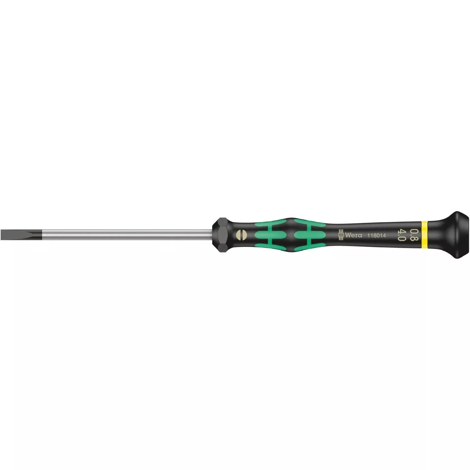 Wera 2035 Screwdriver For Slotted Screws For Electronic Applications, 0.80x4x80-mm.