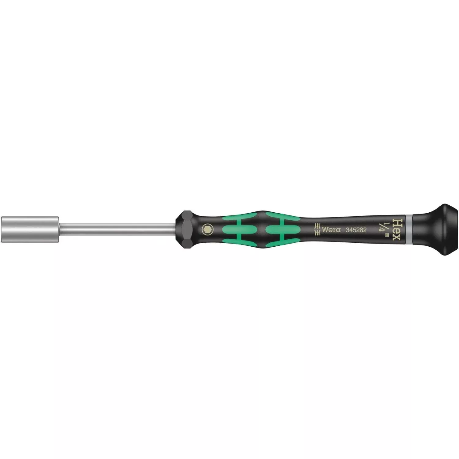 Wera 2069 Nutdriver For Electronic Applications, 1/4-in.x60-mm.