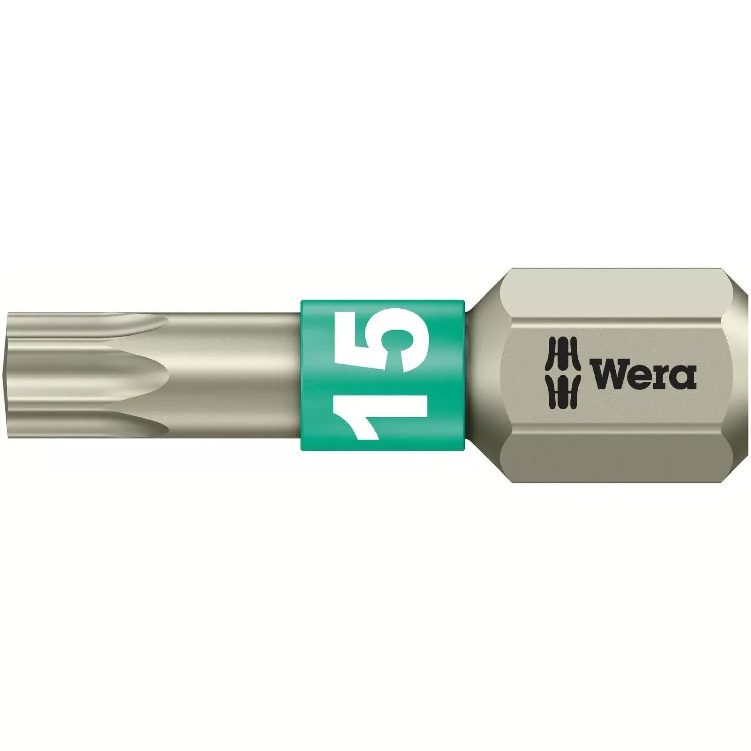 Wera 3867/1 Ts Torx Bit, Stainless, Torx 15x25-mm.