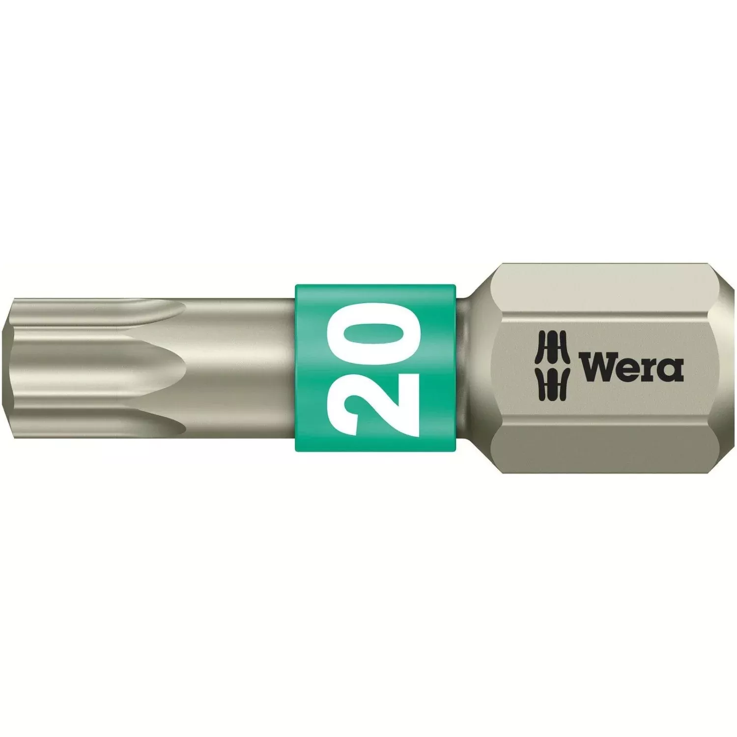 Wera 3867/1 Ts Torx Bit, Stainless, Torx 20x25-mm.