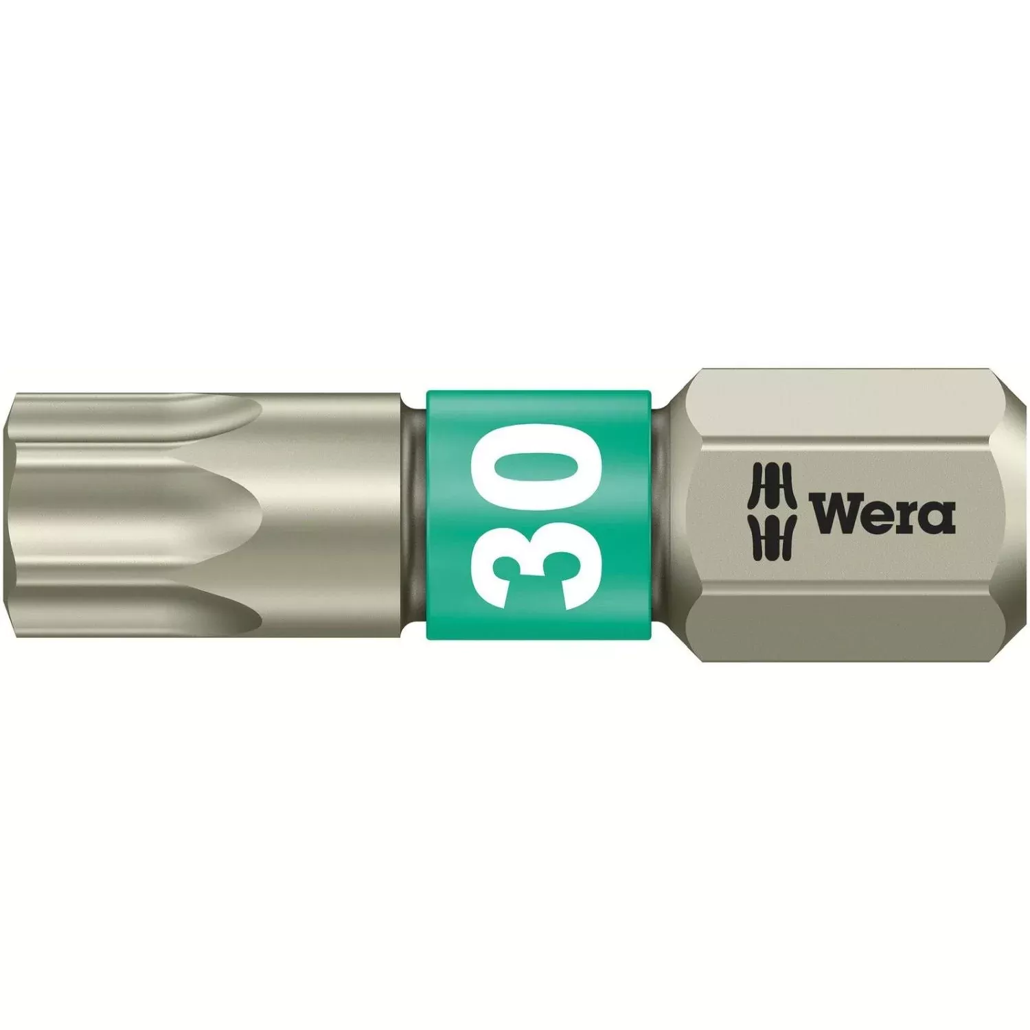 Wera 3867/1 Ts Torx Bit, Stainless, Torx 30x25-mm.