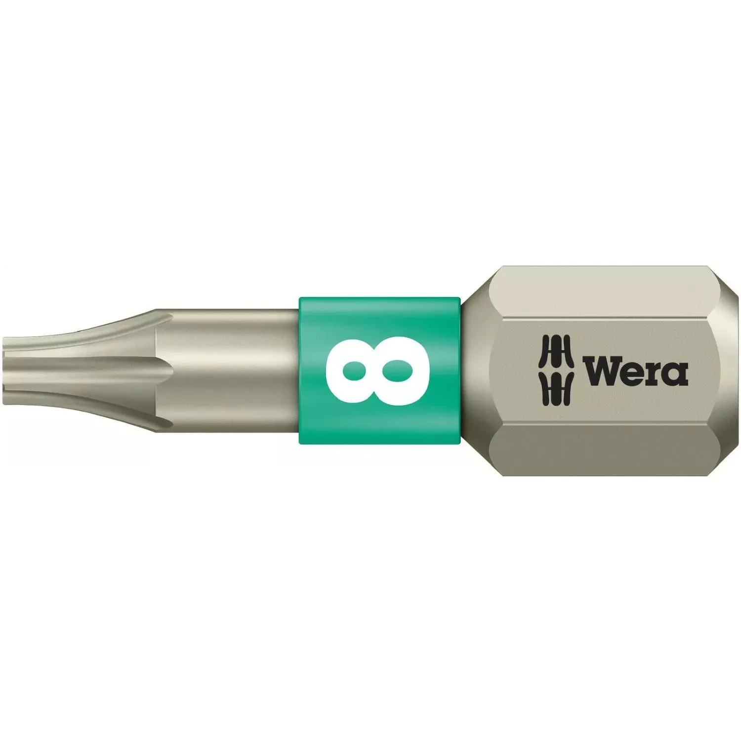 Wera 3867/1 Ts Torx Bit, Stainless, Torx 8x25-mm.