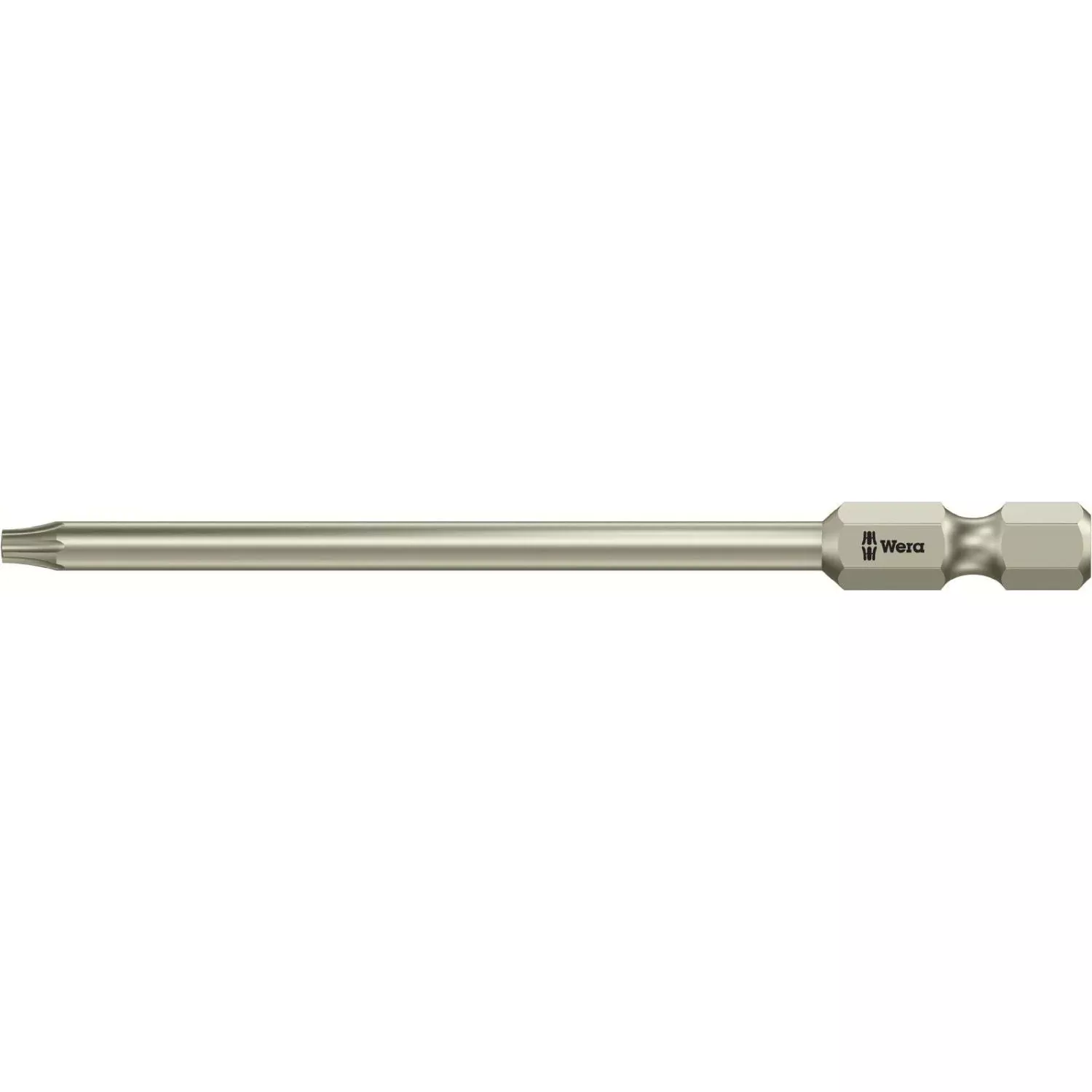 Wera 3867/4 Torx Bo Bit With Bore Hole, Stainless, Torx 10x89-mm.