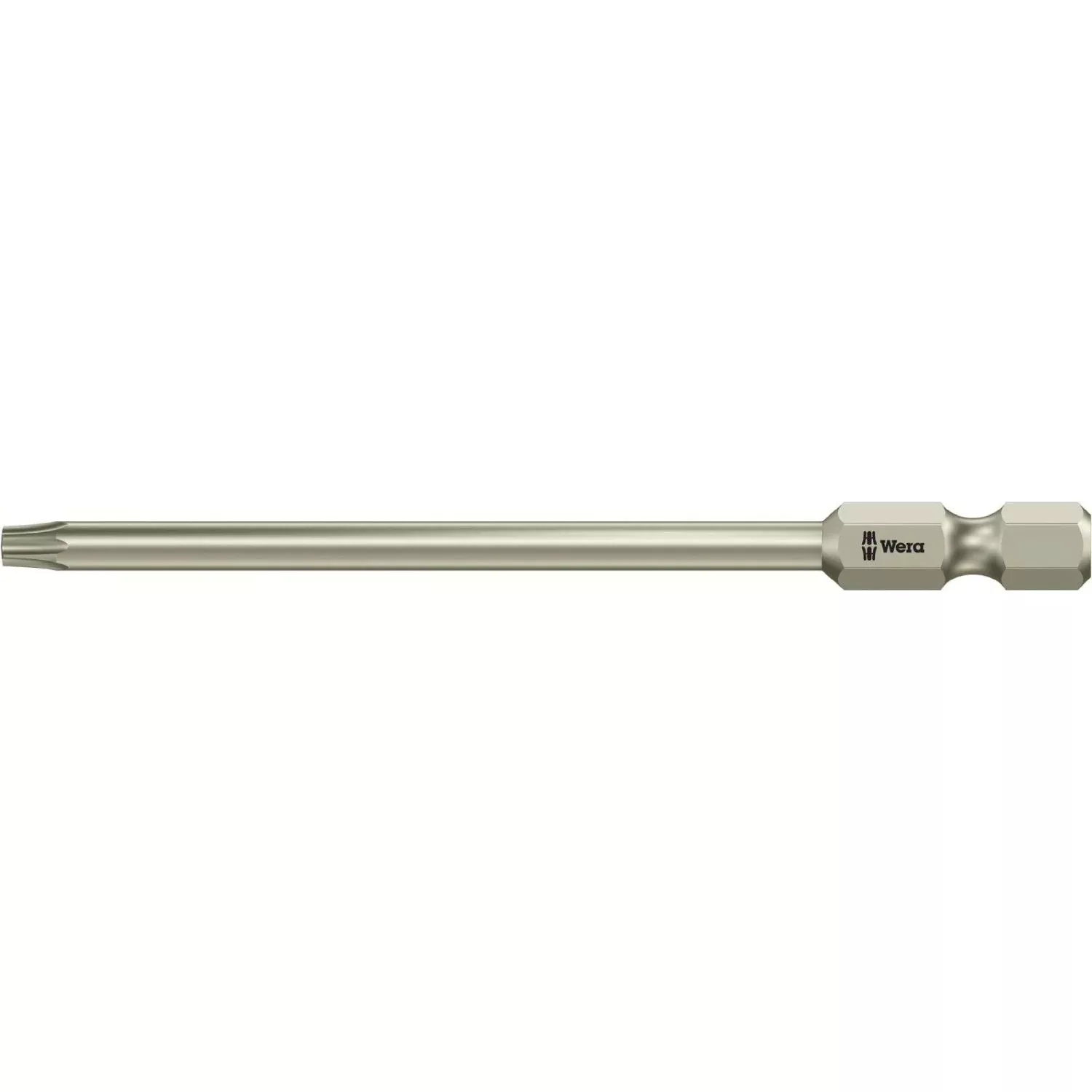 Wera 3867/4 Torx Bo Bit With Bore Hole, Stainless, Torx 15x89-mm.