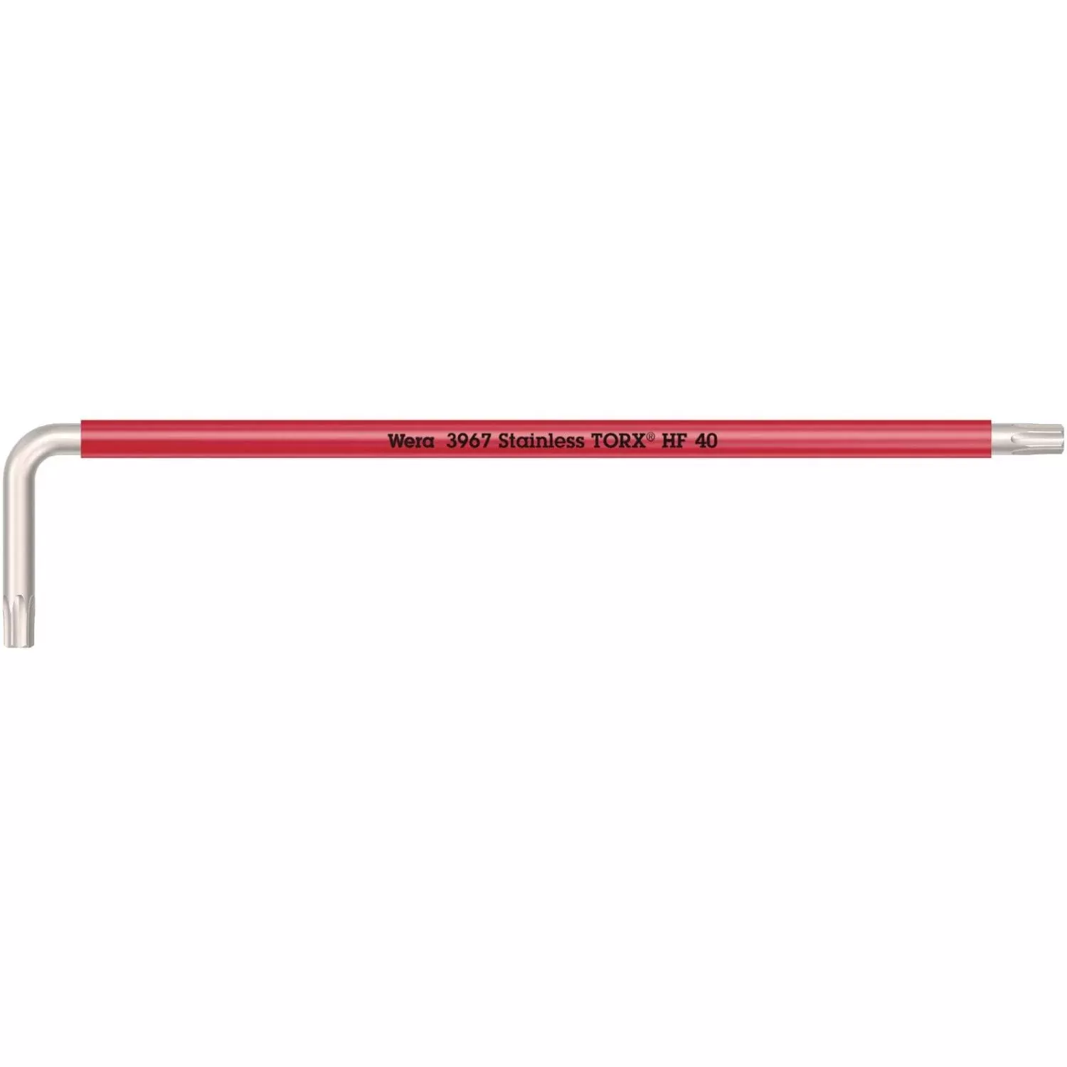 Wera 3967 Sxl Hf Torx L-Key Multicolour With Holding Function, Long, Stainless, Torx 30x195-mm.