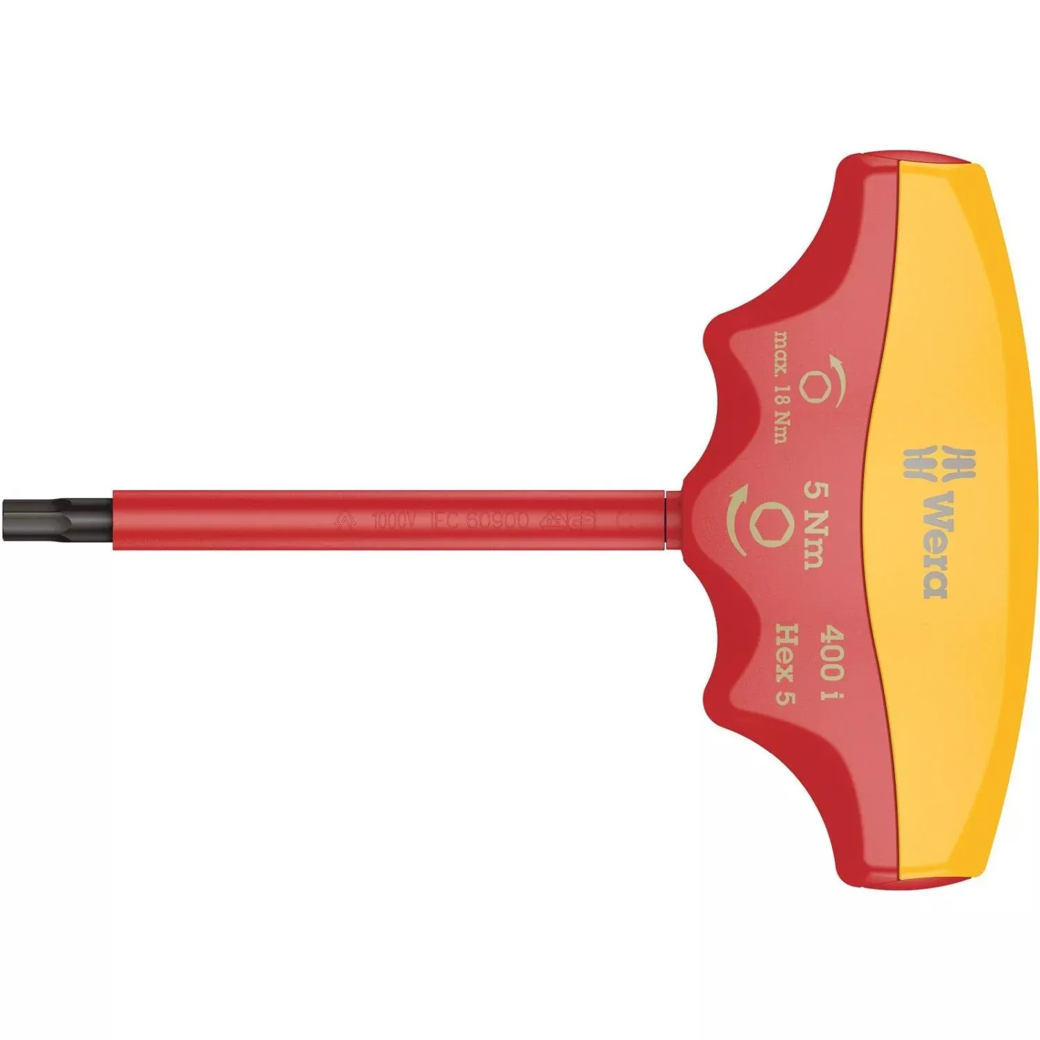 Wera 400 I VDE Hex Insulated Torque-indicator, 5-mm.x5.0 Nm