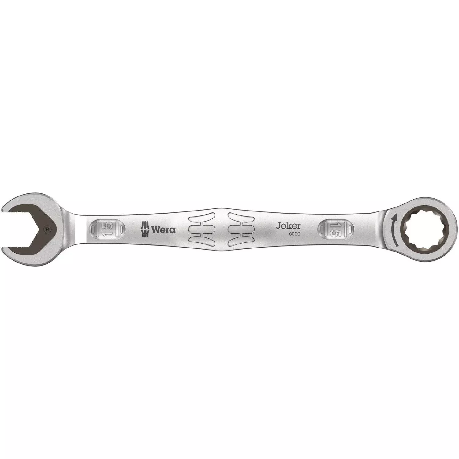 Wera 6000 Joker Ratcheting Combination Wrenches, 15x200-mm.