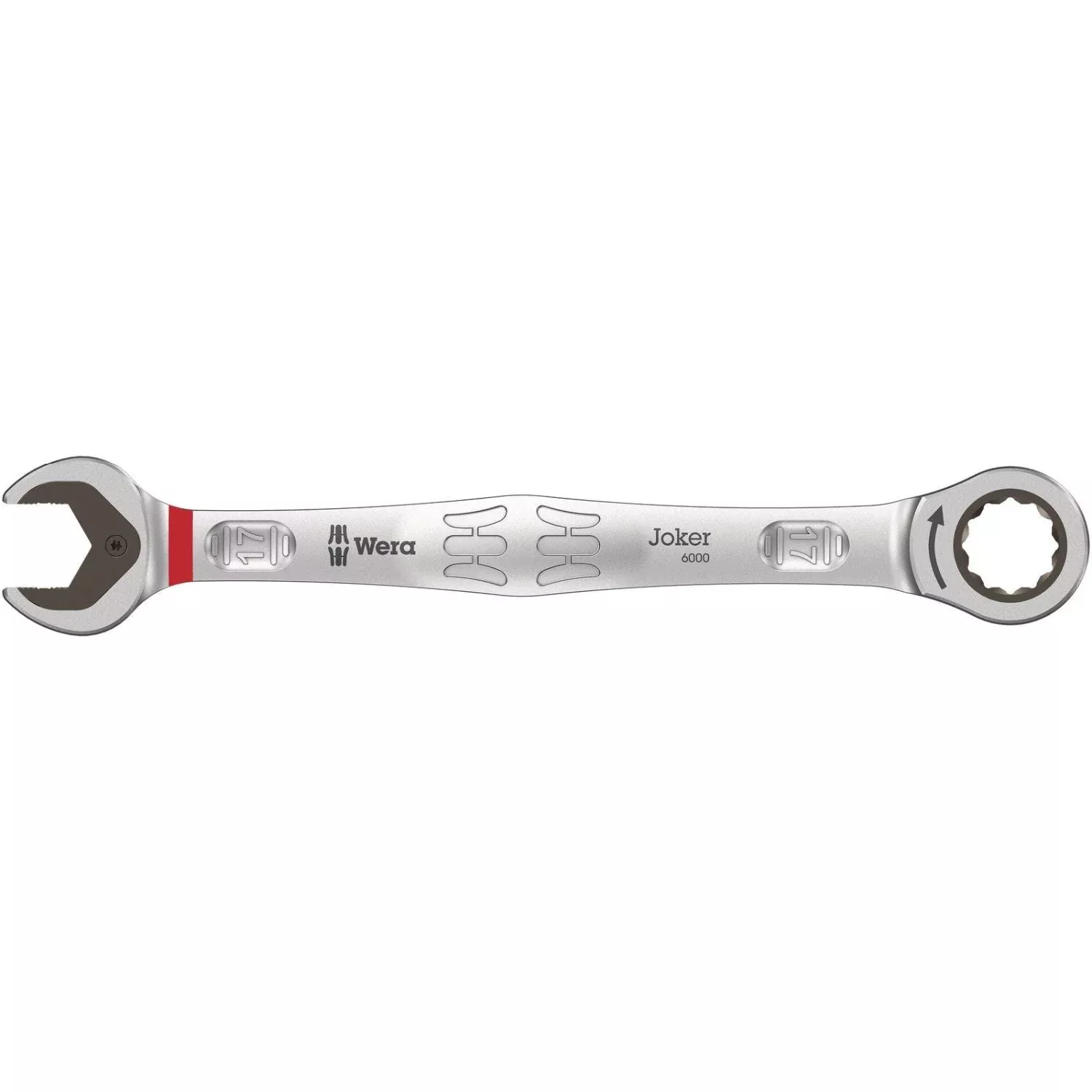 Wera 6000 Joker Ratcheting Combination Wrenches, 17x224-mm.