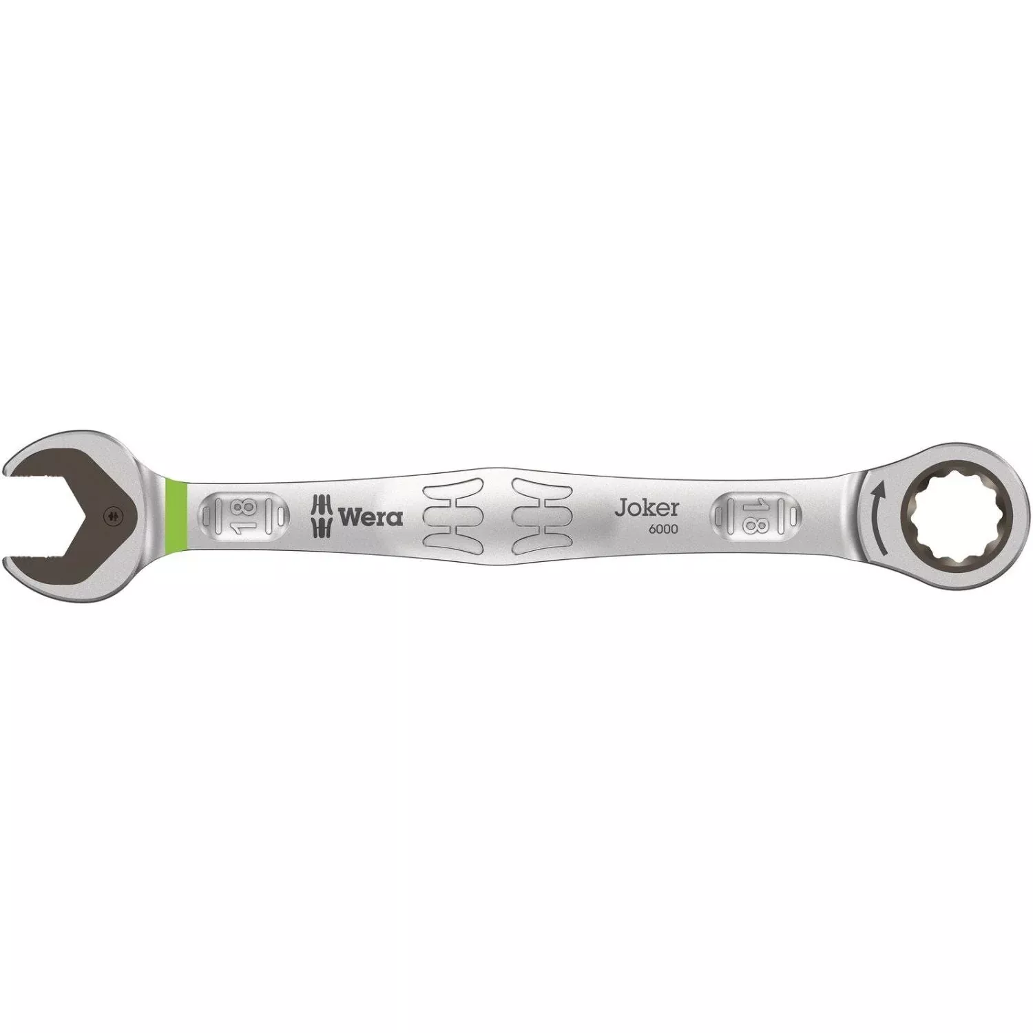Wera 6000 Joker Ratcheting Combination Wrenches, 18x235-mm.