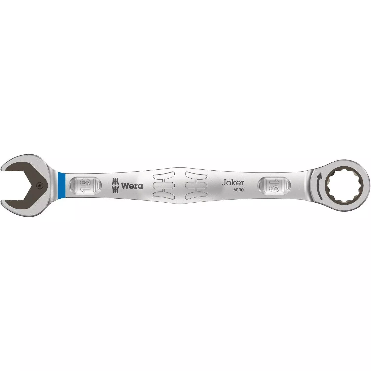 Wera 6000 Joker Ratcheting Combination Wrenches, 19x246-mm.