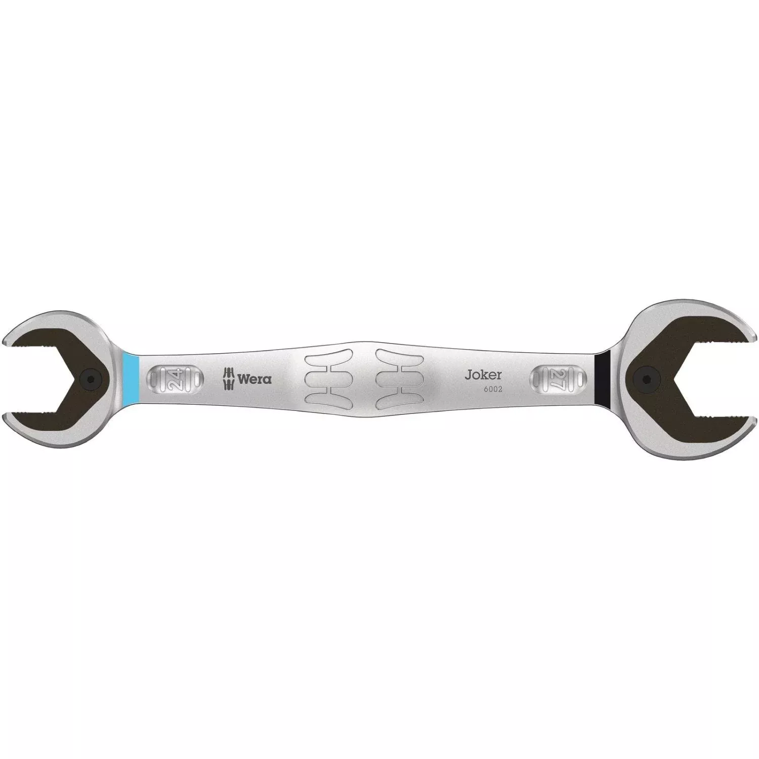 Wera 6002 Joker Double Open End Wrenches, 24x27x280-mm.