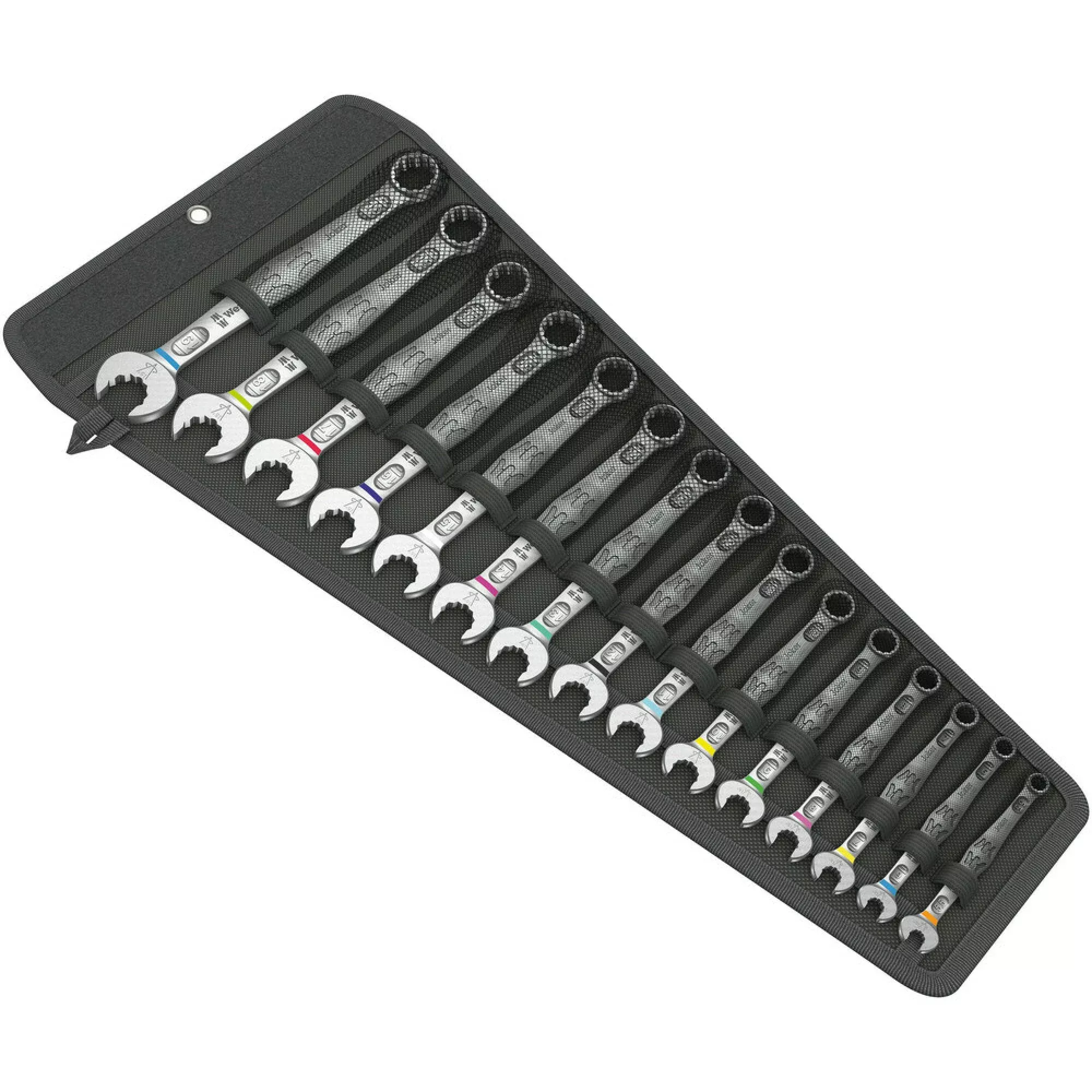 Wera 6003 Joker 15 Set 1 Combination Wrench Set, 15-Pieces