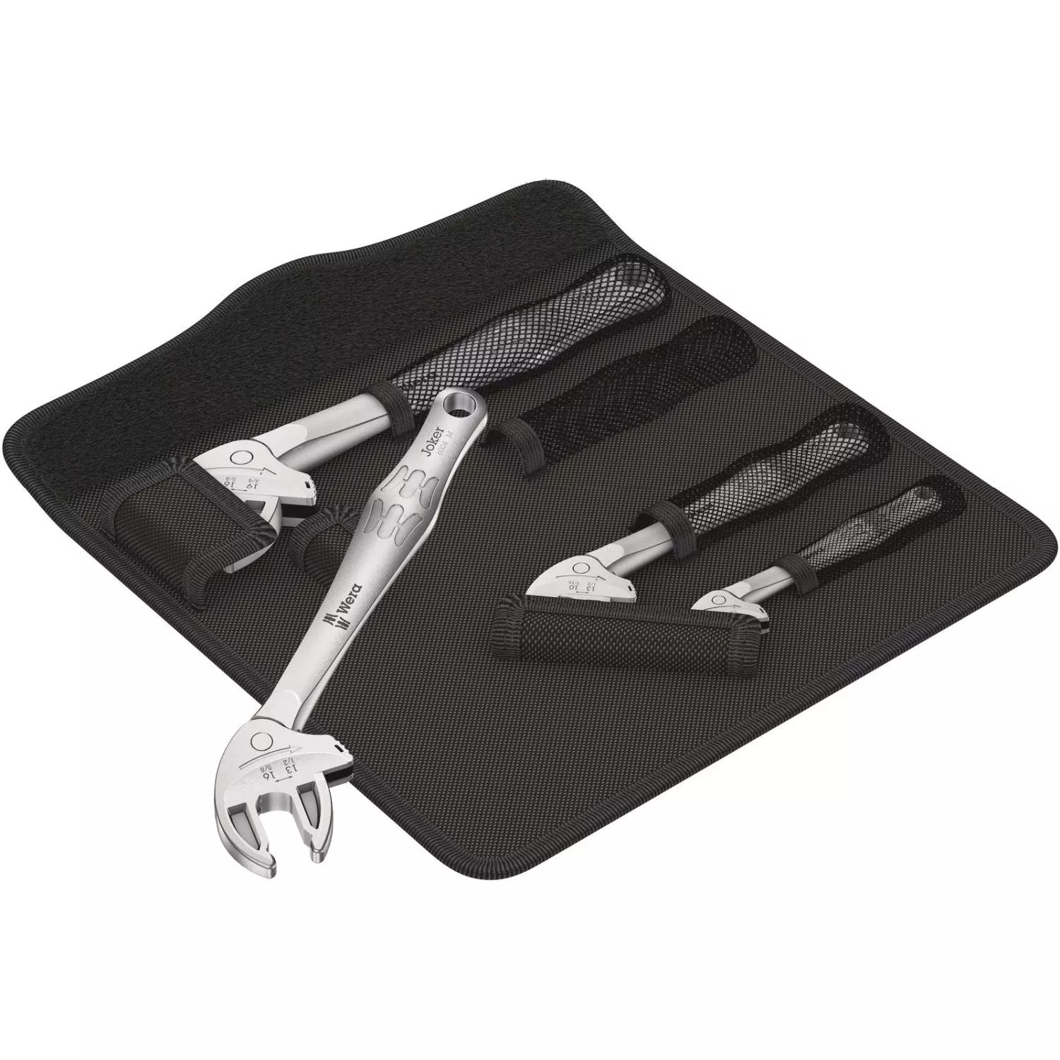 Wera 6004 Joker 4 Set 1 Self-Setting Spanner Set, 4-Pieces