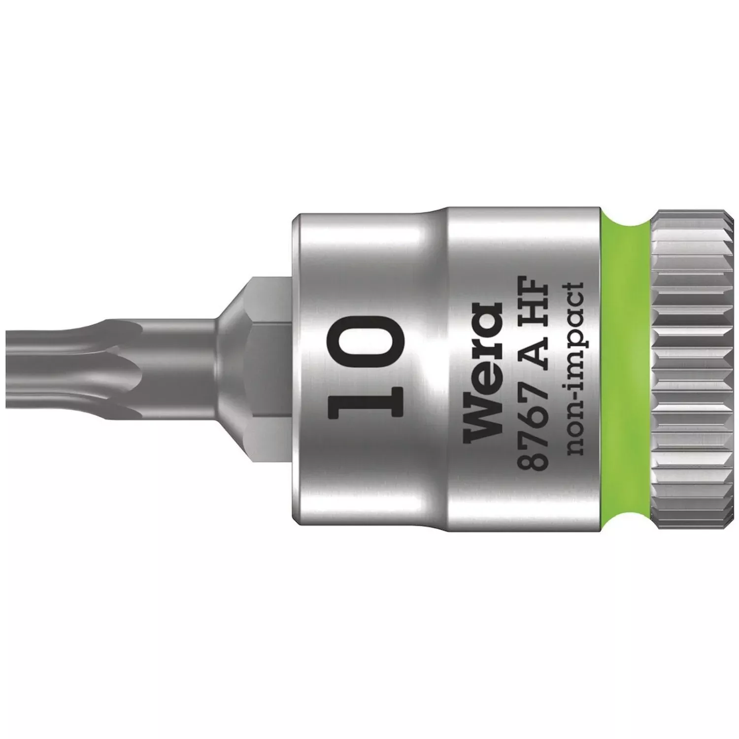 Wera 8767 A Hf Torx Zyklop Bit Socket With Holding Function, 1/4-in. Drive, Torx 10x28-mm.