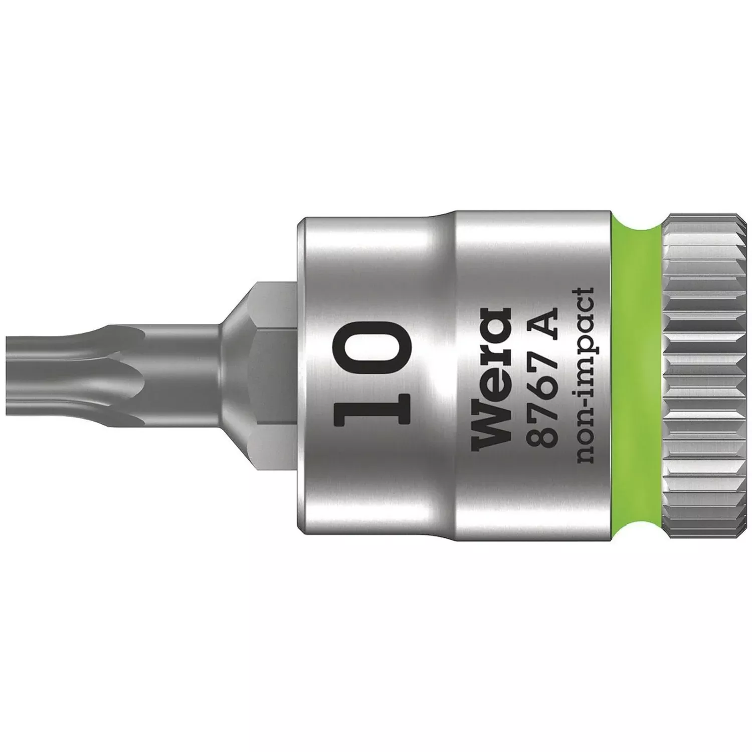 Wera 8767 A Torx Zyklop Bit Socket, 1/4-in. Drive, Torx 10x28-mm.