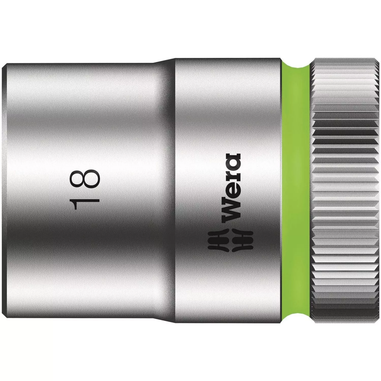 Wera 8790 Hmc Zyklop Socket With 1/2-in. Drive, 18x37-mm.