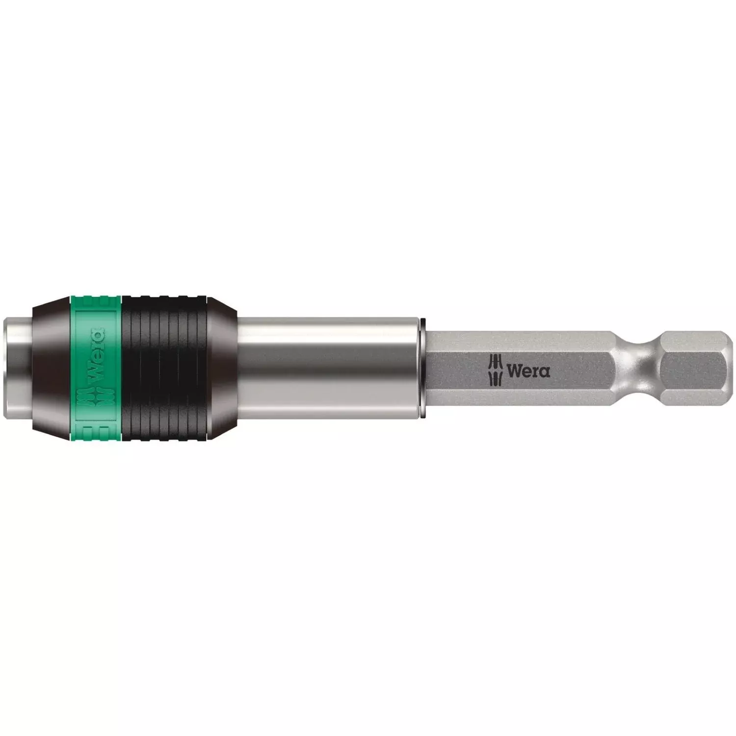 Wera 889/4/1 Rapidaptor Universal Bit Holder, 1/4-in.x75-mm.