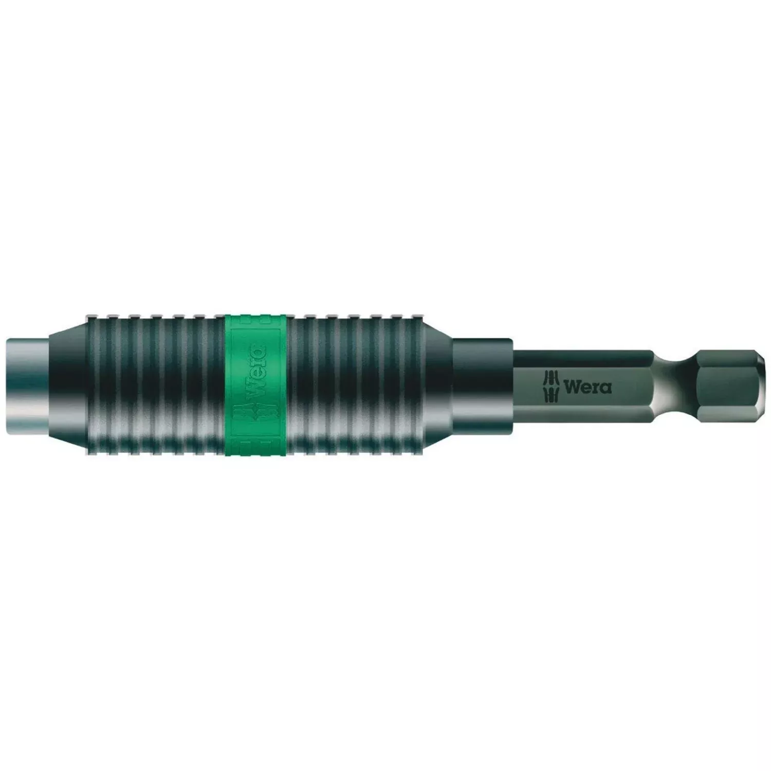 Wera 897/4 R Rapidaptor Bitorsion Universal Bit Holder, 1/4-in.x75-mm.