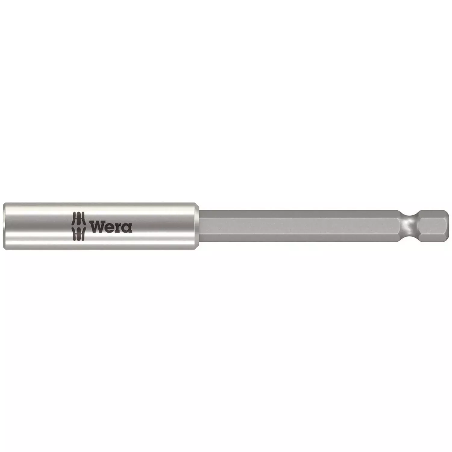 Wera 899/4/1 S Universal Bit Holder With Strong Retaining Ring, 1/4-in.x100-mm.