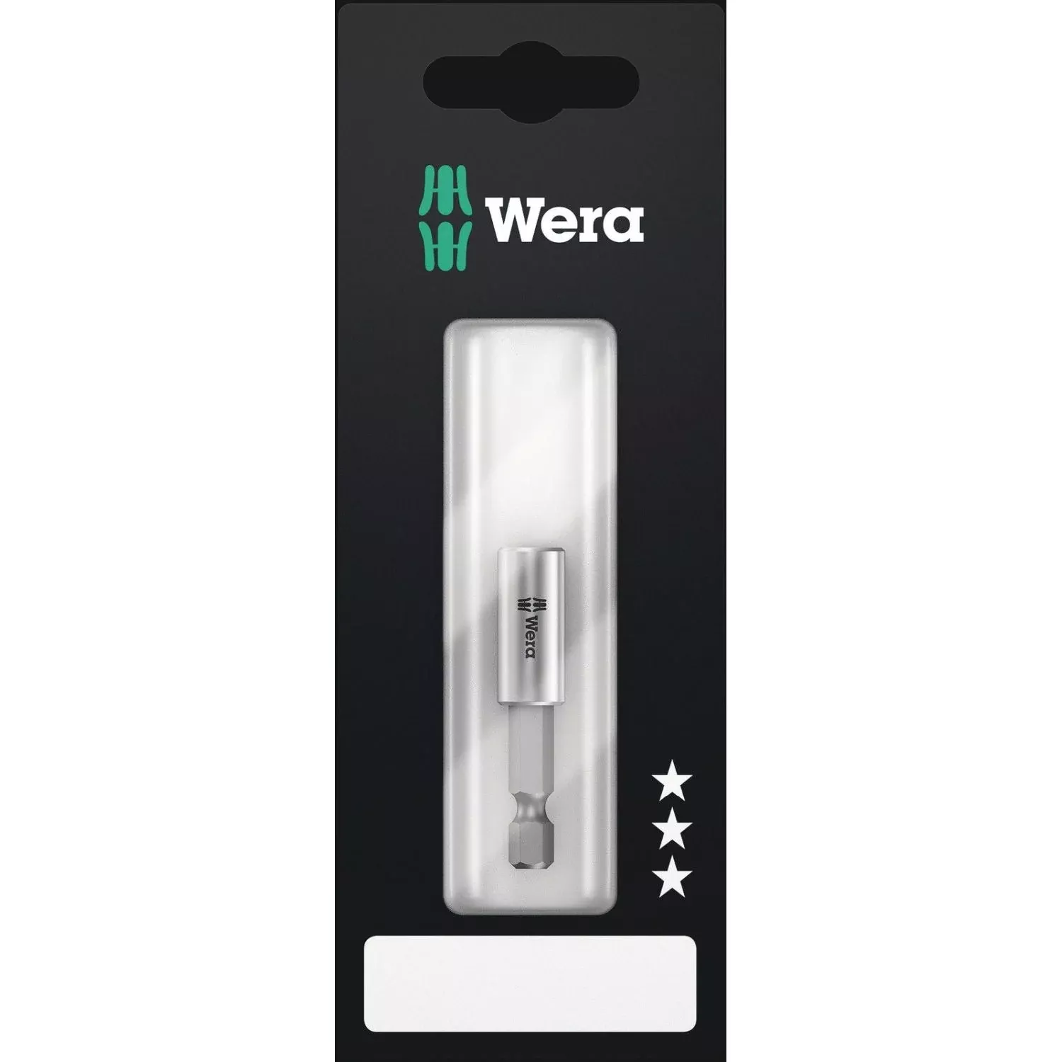 Wera 899/4/1 S Universal Bit Holder With Strong Retaining Ring, 1/4-in.x50-mm.