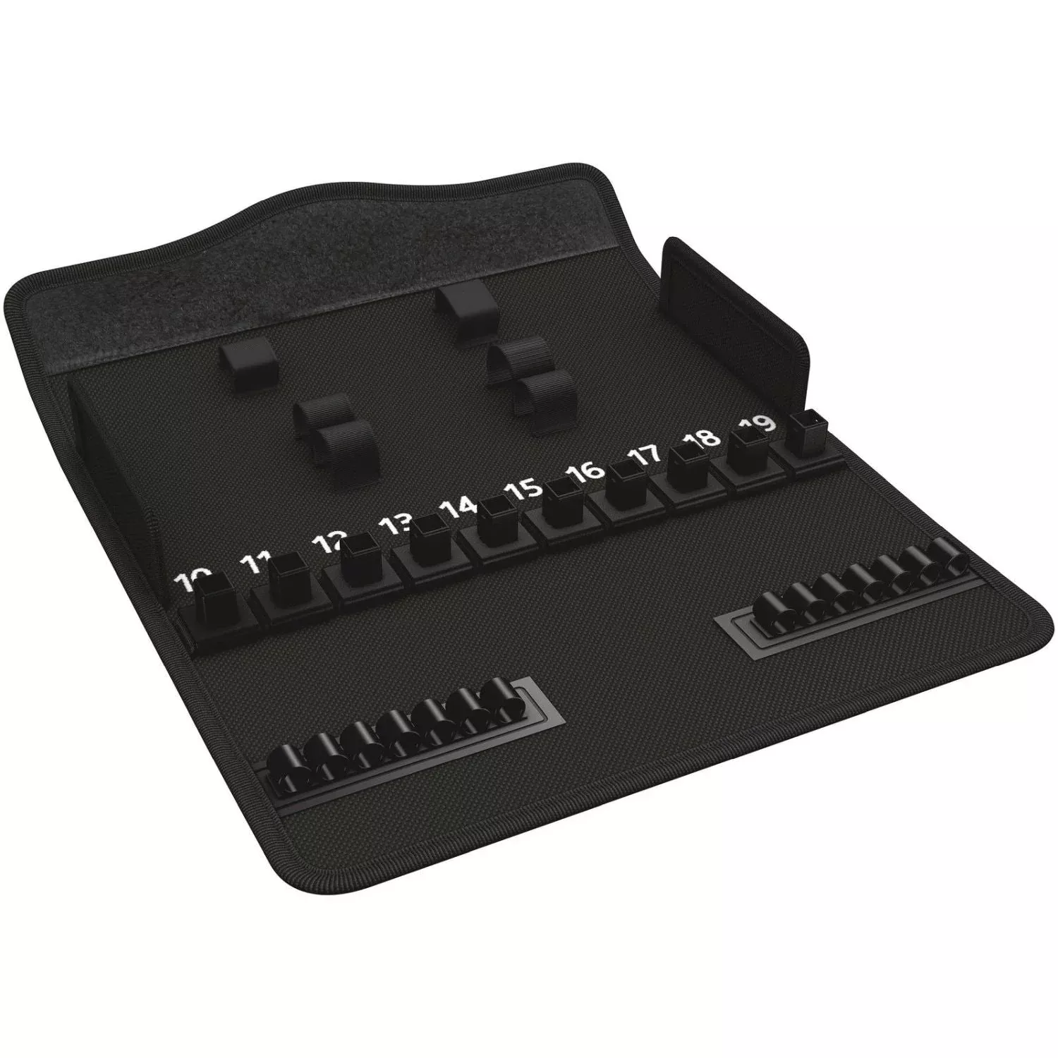 Wera 9421 Textile Box 8100 Sc Zyklop Metal Switch, Empty, 302x126x50-mm.