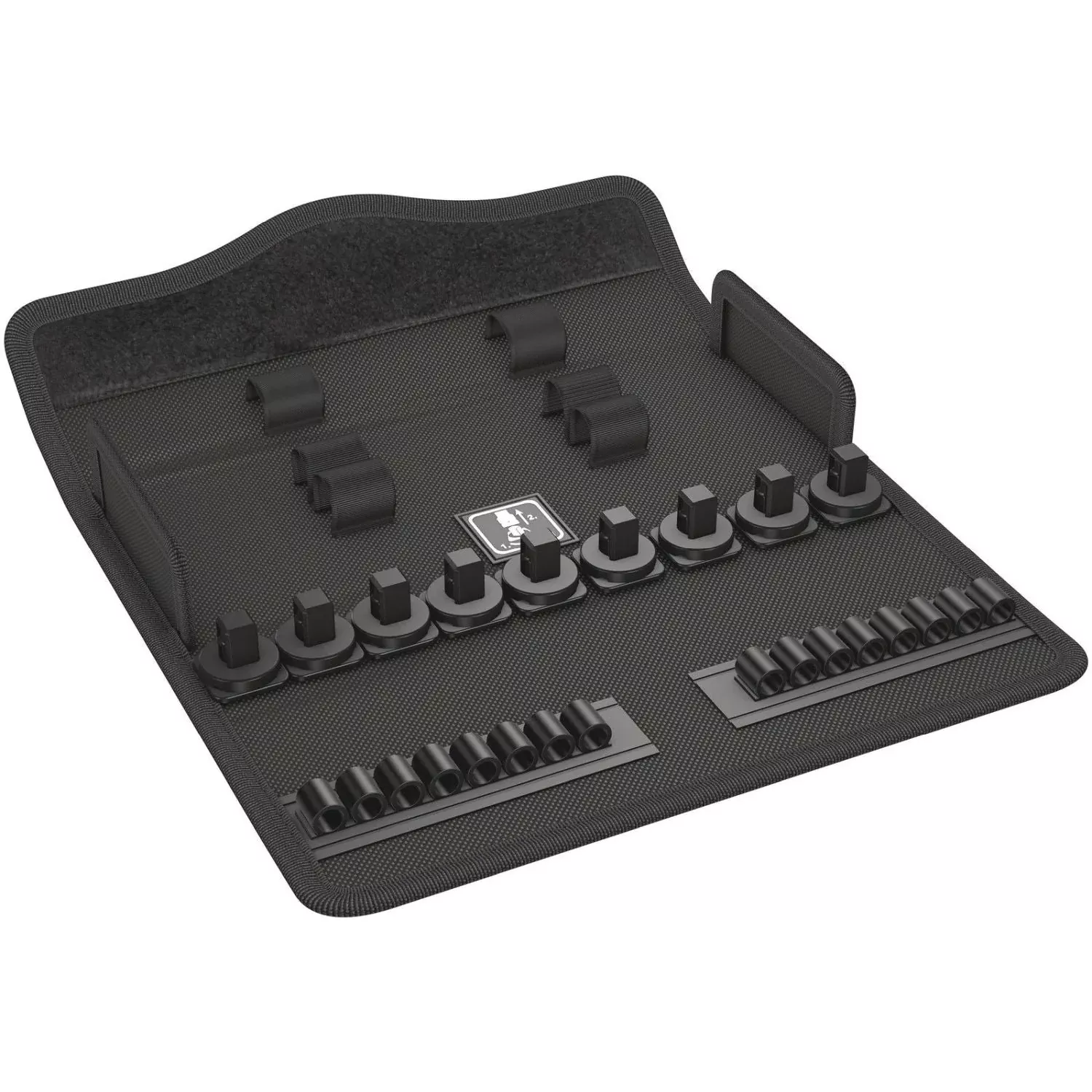Wera 9462 Textile Box 8003 Zyklop B 29, Empty, 240x32x91-mm.