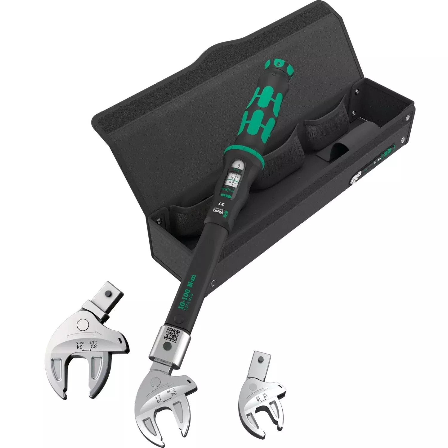 Wera 9530 Torque Wrench Set For Heat Pumps/Air Conditioning, 4-Pieces