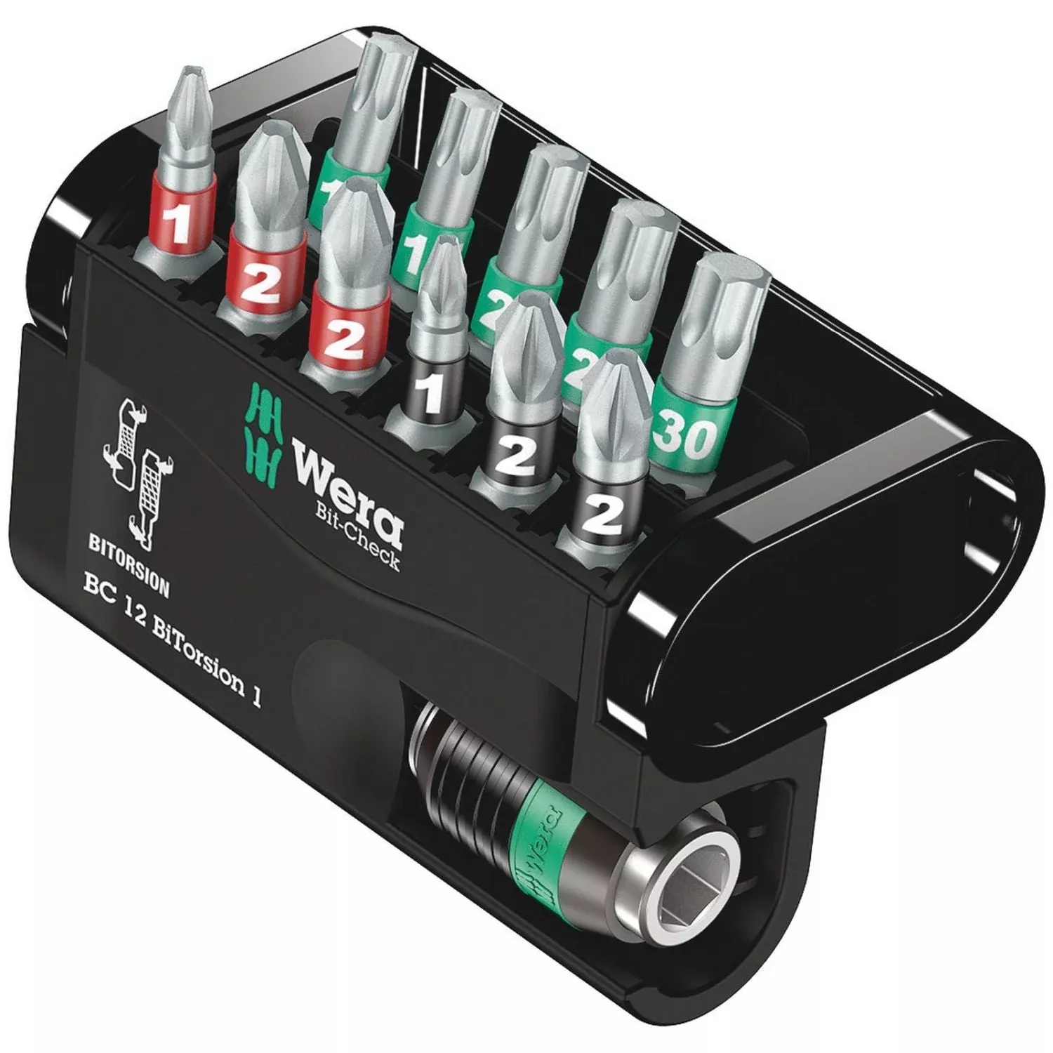 Wera Bit-Check 12 Bitorsion 1, 12-Pieces