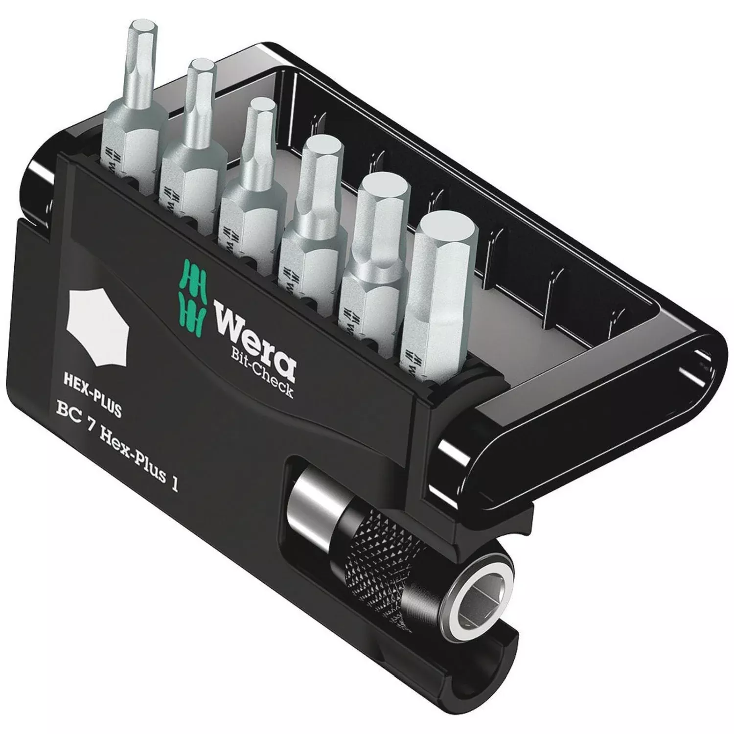 Wera Bit-Check 7 Hex-Plus 1, 7-Pieces