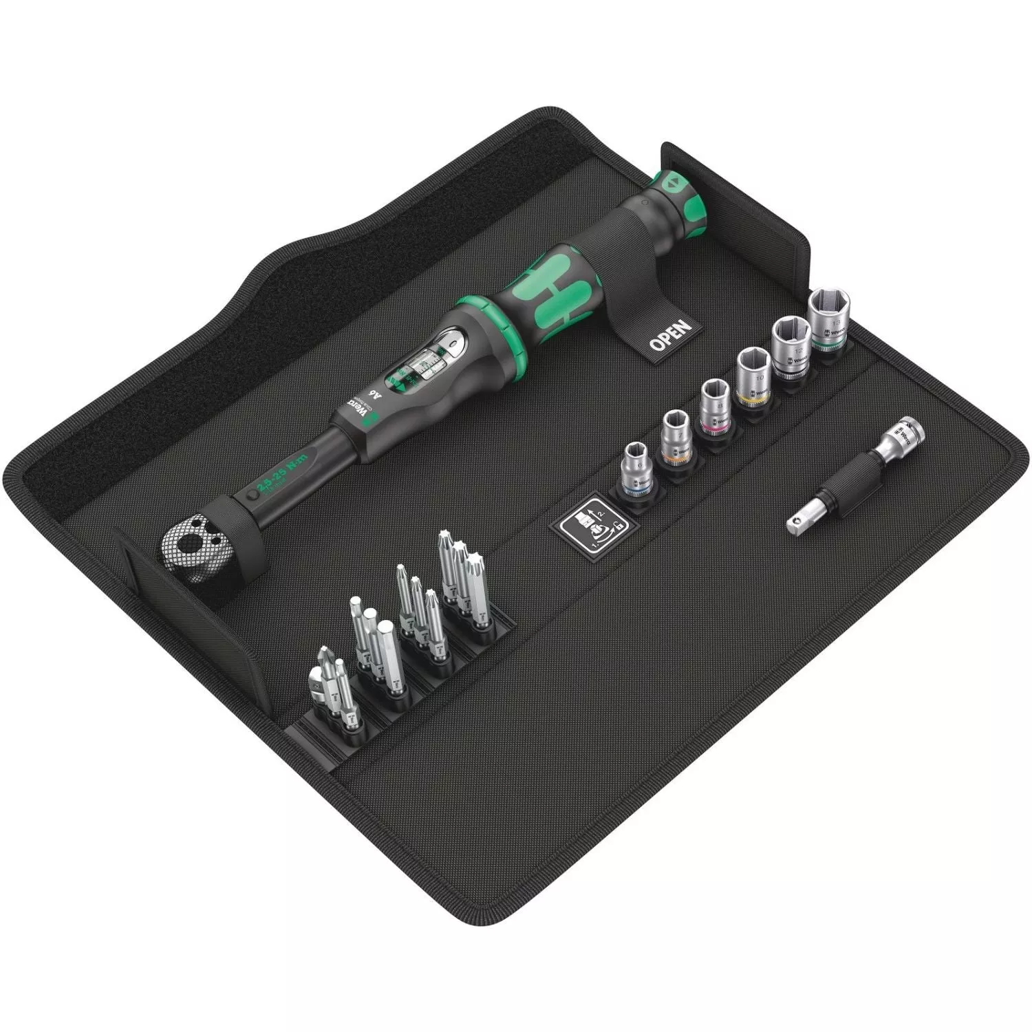 Wera Click-Torque A 6 Set 1, 2.5-25 Nm, 20-Pieces