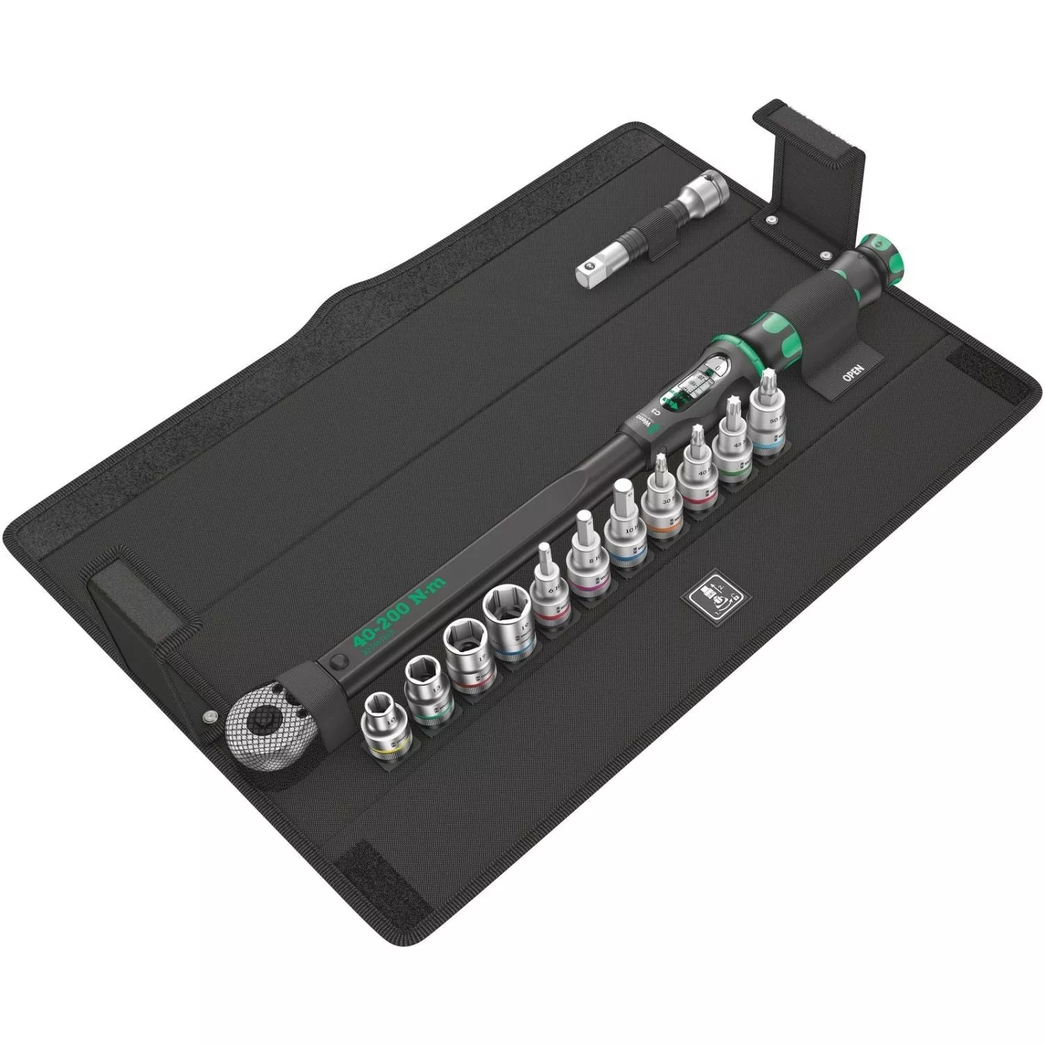 Wera Click-Torque C 3 Set 1, 40-200 Nm, 13-Pieces