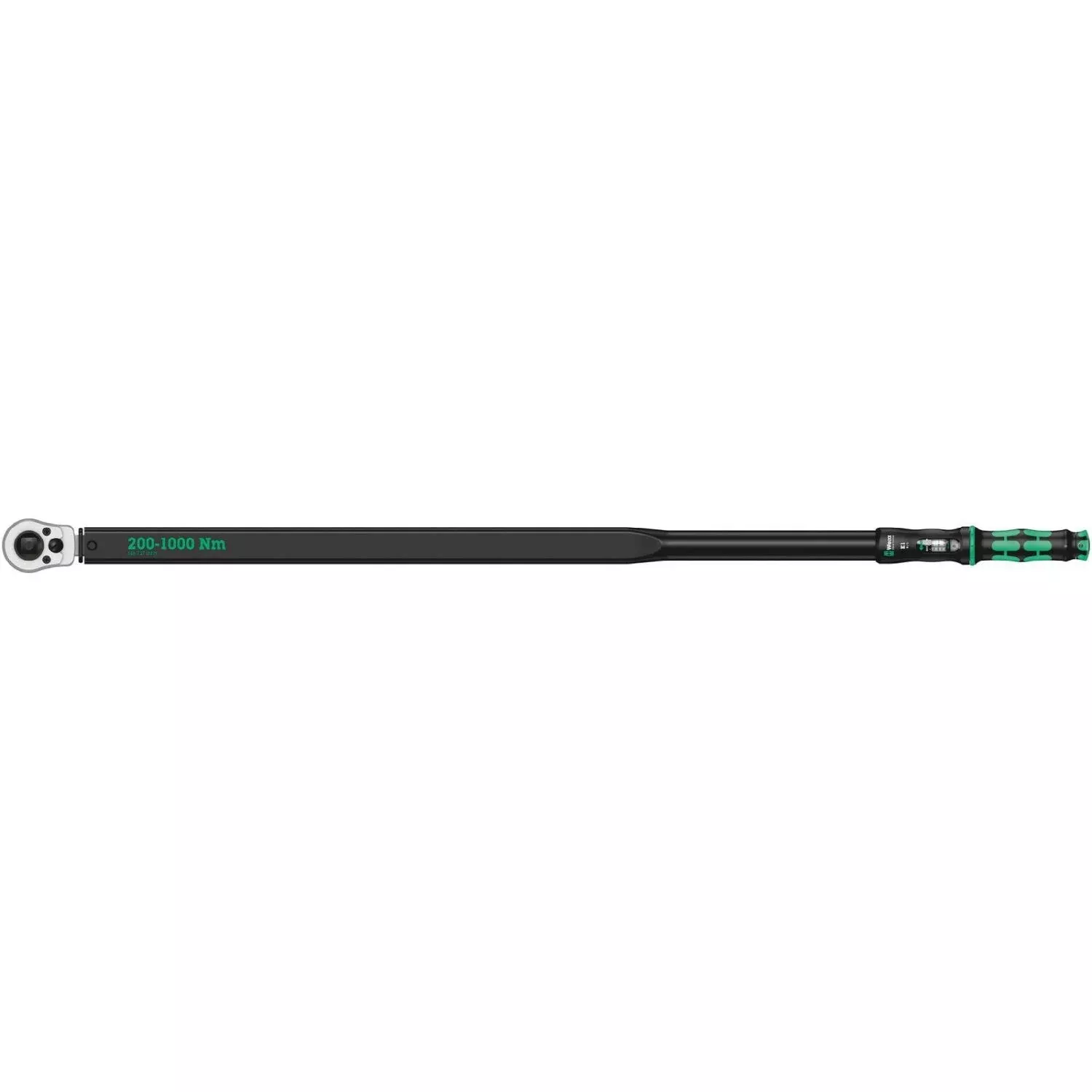 Wera Click-Torque E 1 Push R/L Adjustable Torque Wrench For Clockwise And Anti-Clockwise Torque-Control, 200-1000 Nm, 3/4-in.x200-1000 Nm
