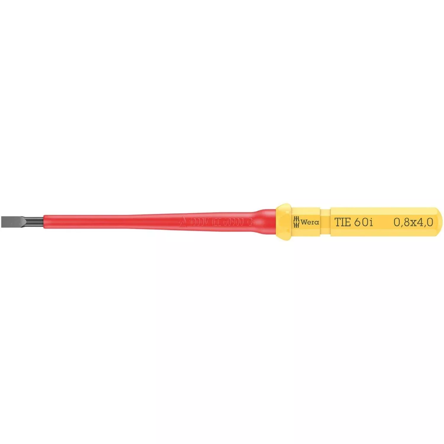 Wera Kraftform Kompakt VDE 60 I Take It Easy, 0.8x4x157-mm.