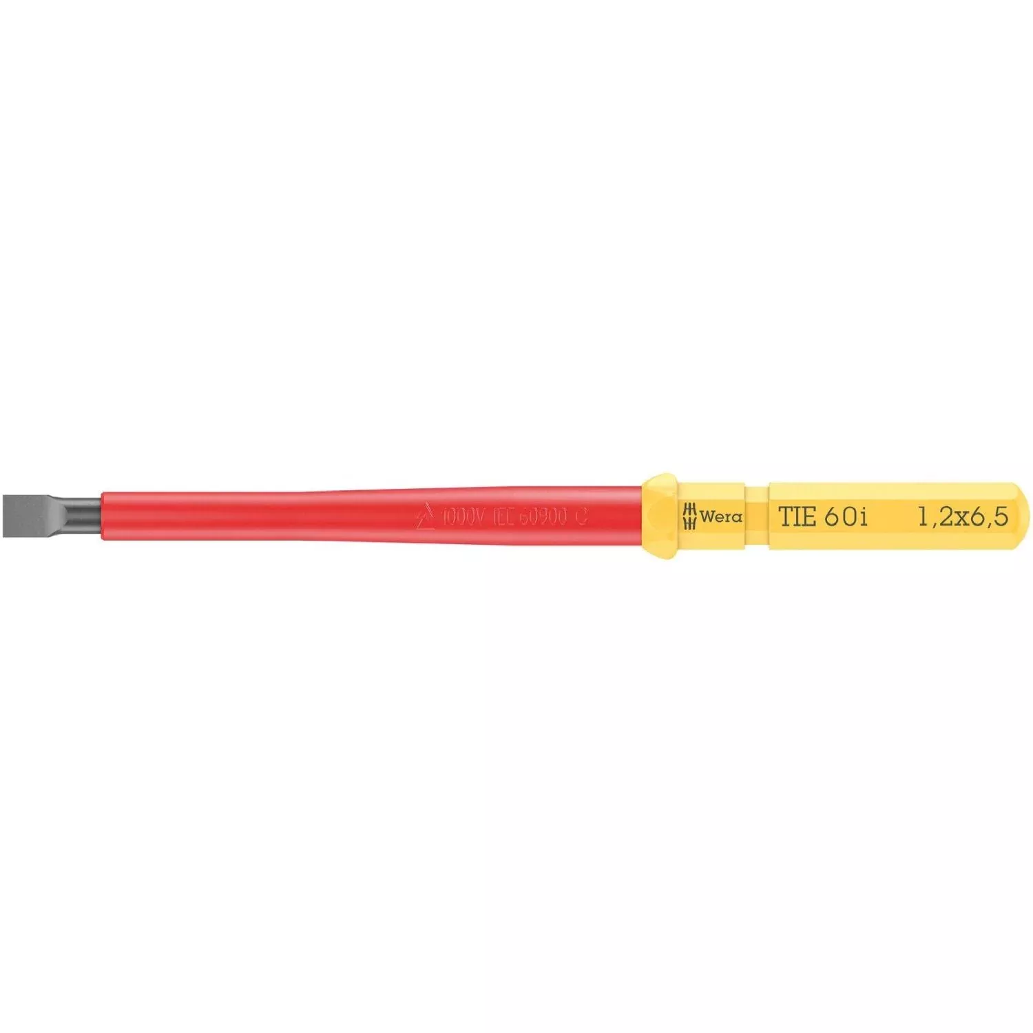 Wera Kraftform Kompakt VDE 60 I Take It Easy, 1.2x6.5x157-mm.