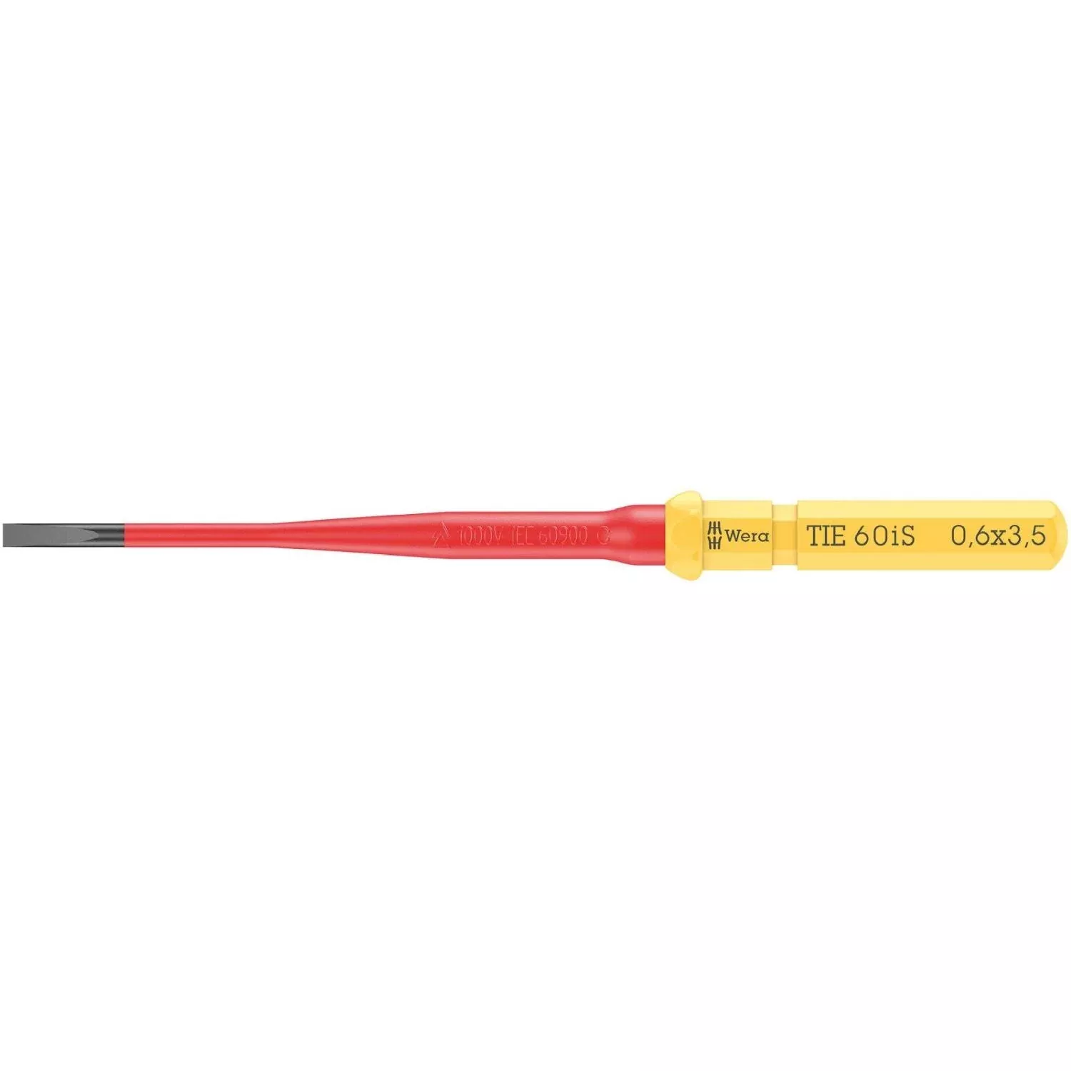 Wera Kraftform Kompakt VDE 60 Is Take It Easy, 0.6x3.5x157-mm.