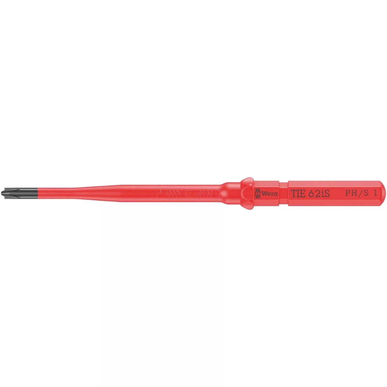 Wera Kraftform Kompakt VDE 62 Is Ph/S Take It Easy, # 1x157-mm.