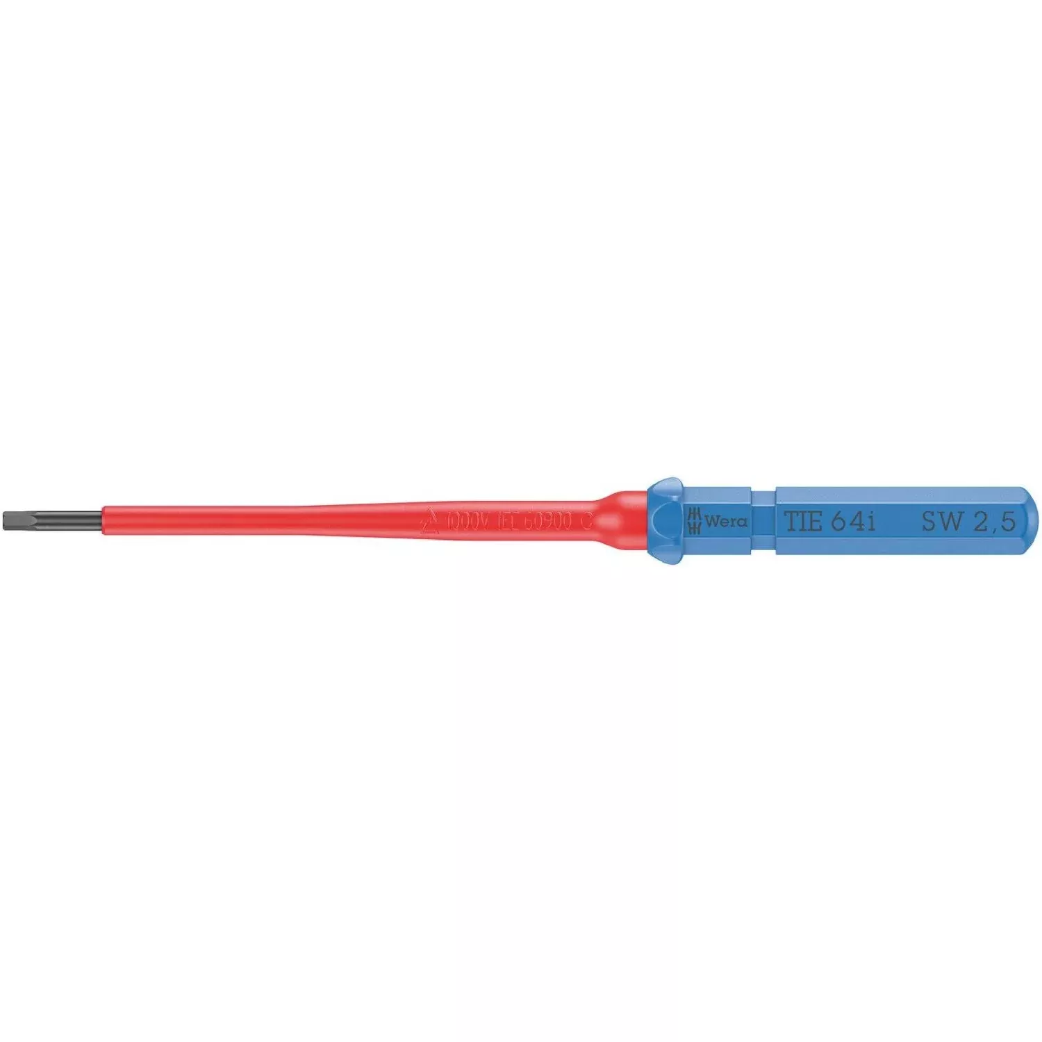 Wera Kraftform Kompakt VDE 64 I Take It Easy, 2.5x157-mm.