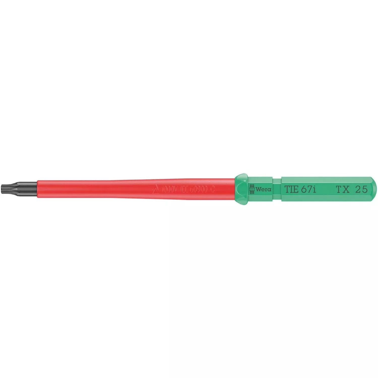 Wera Kraftform Kompakt VDE 67 I Torx Take It Easy, Torx 25x157-mm.