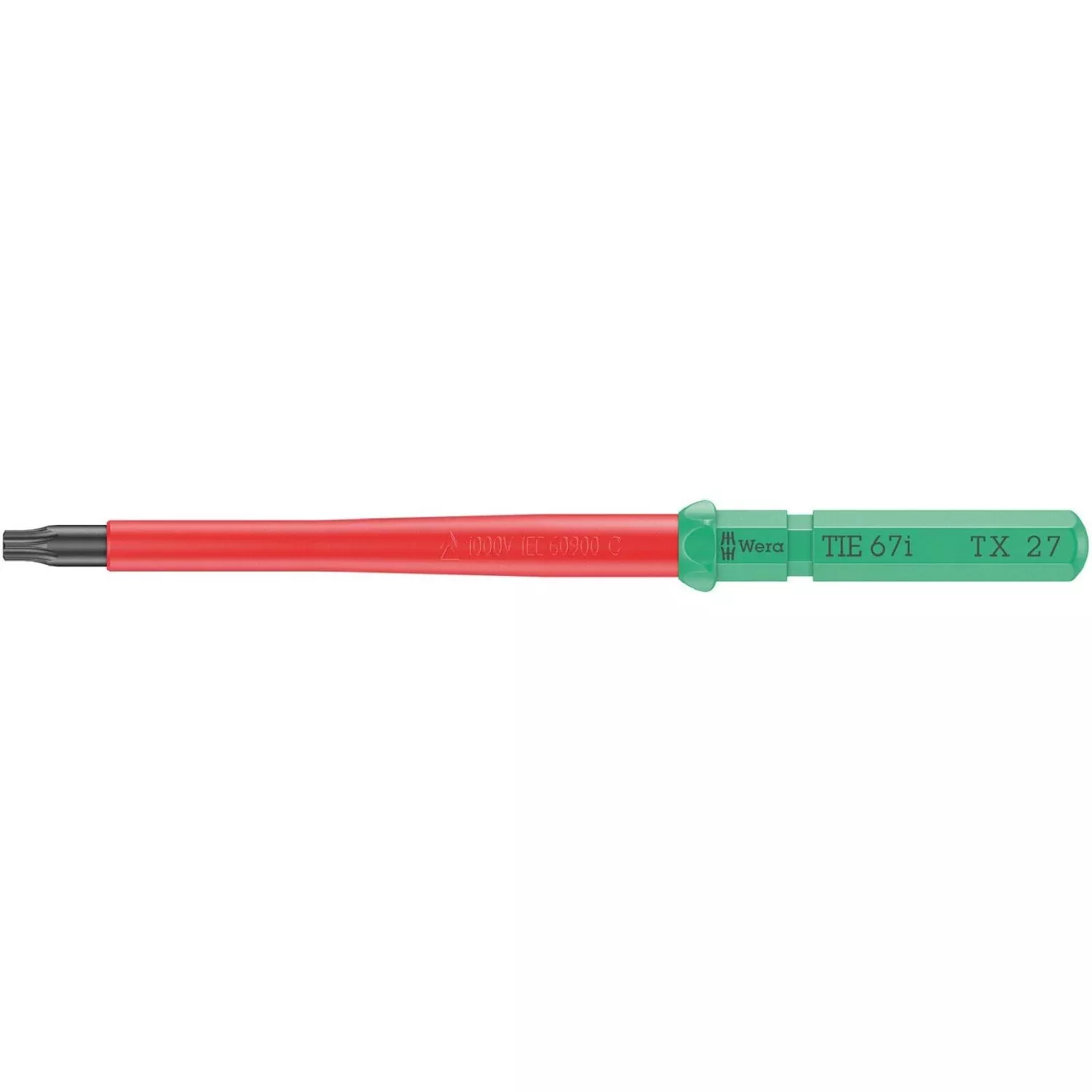 Wera Kraftform Kompakt VDE 67 I Torx Take It Easy, Torx 27x157-mm.