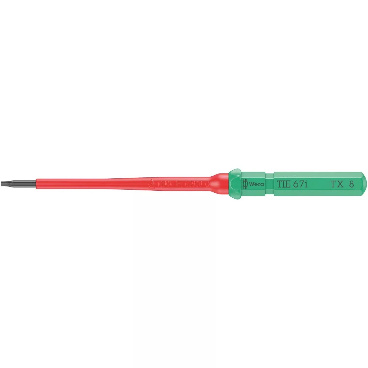 Wera Kraftform Kompakt VDE 67 I Torx Take It Easy, Torx 8x157-mm.