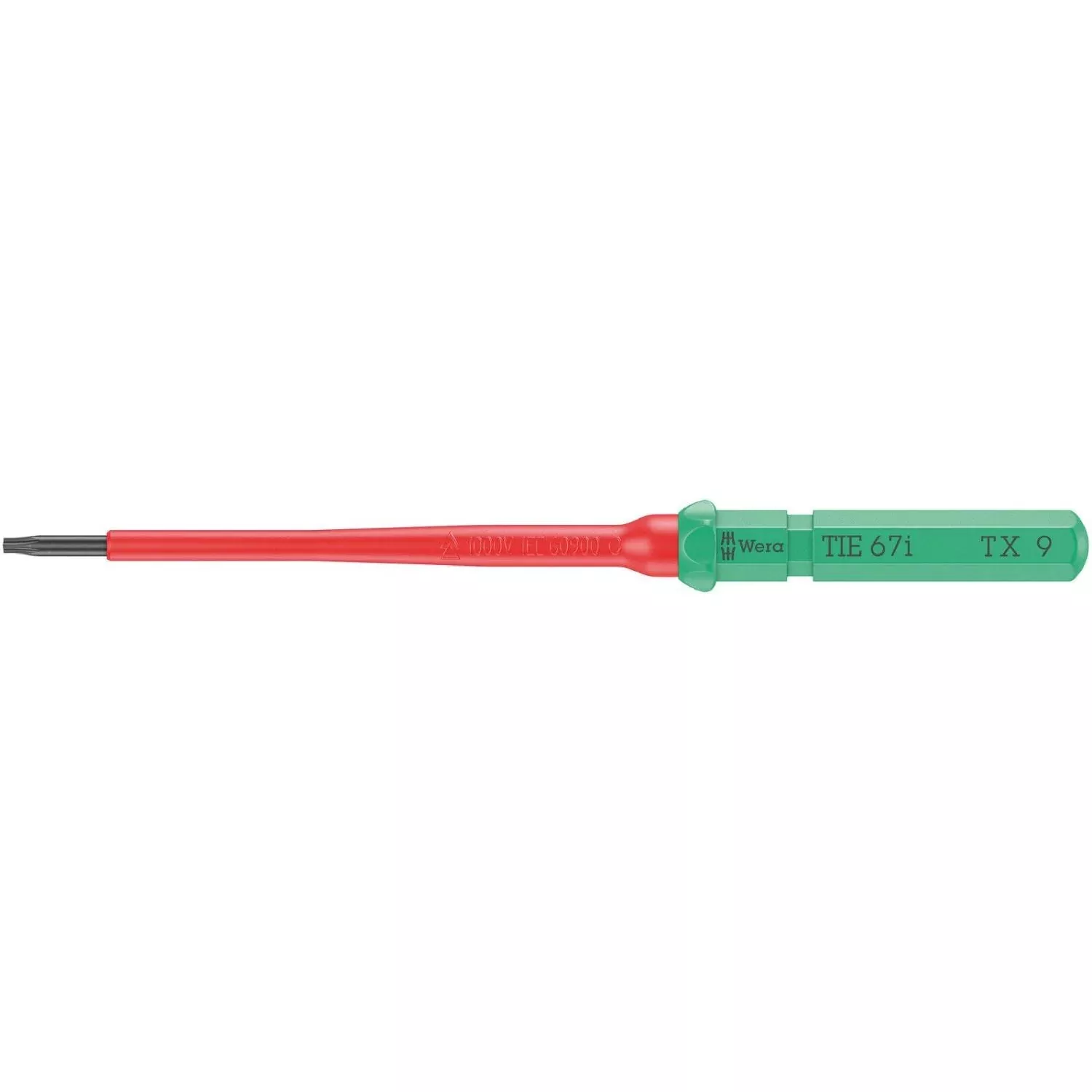 Wera Kraftform Kompakt VDE 67 I Torx Take It Easy, Torx 9x157-mm.
