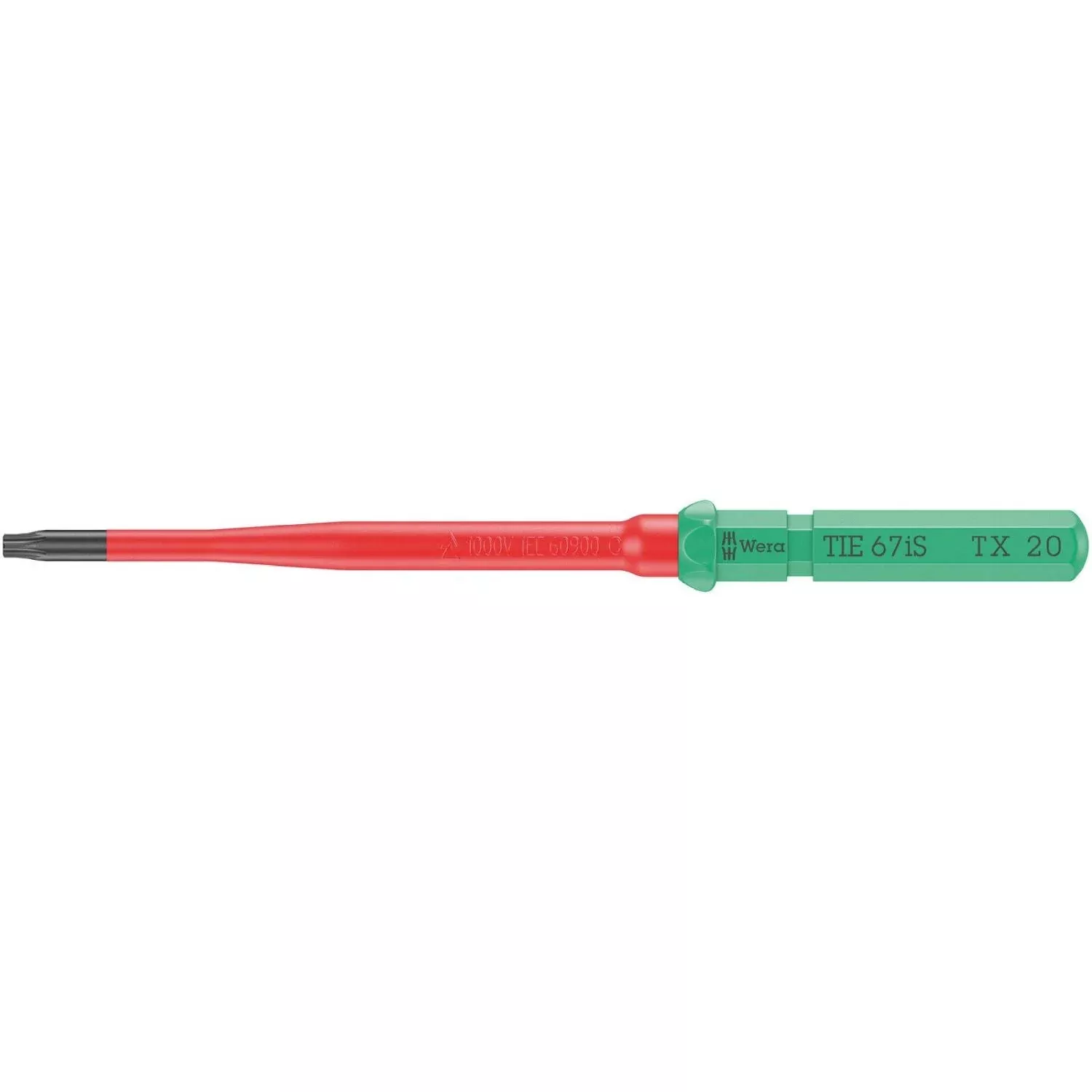 Wera Kraftform Kompakt VDE 67 Is Torx Take It Easy, Torx 20x157-mm.