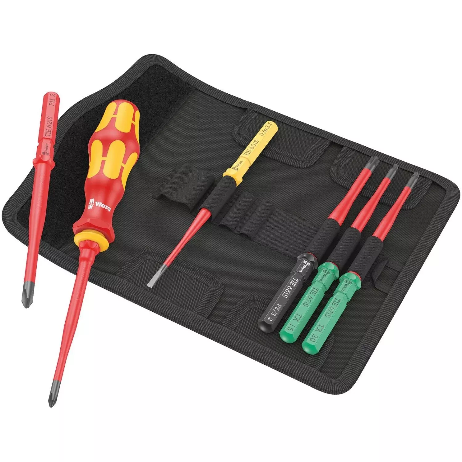 Wera Kraftform Kompakt VDE 7 Extra Slim 1 Tool Finder, 7-Pieces