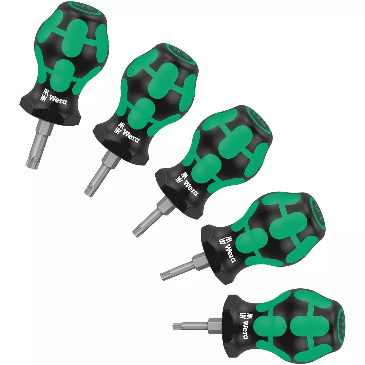 Wera Stubby Set Torx 1 Screwdriver Set Torx, 5-Pieces