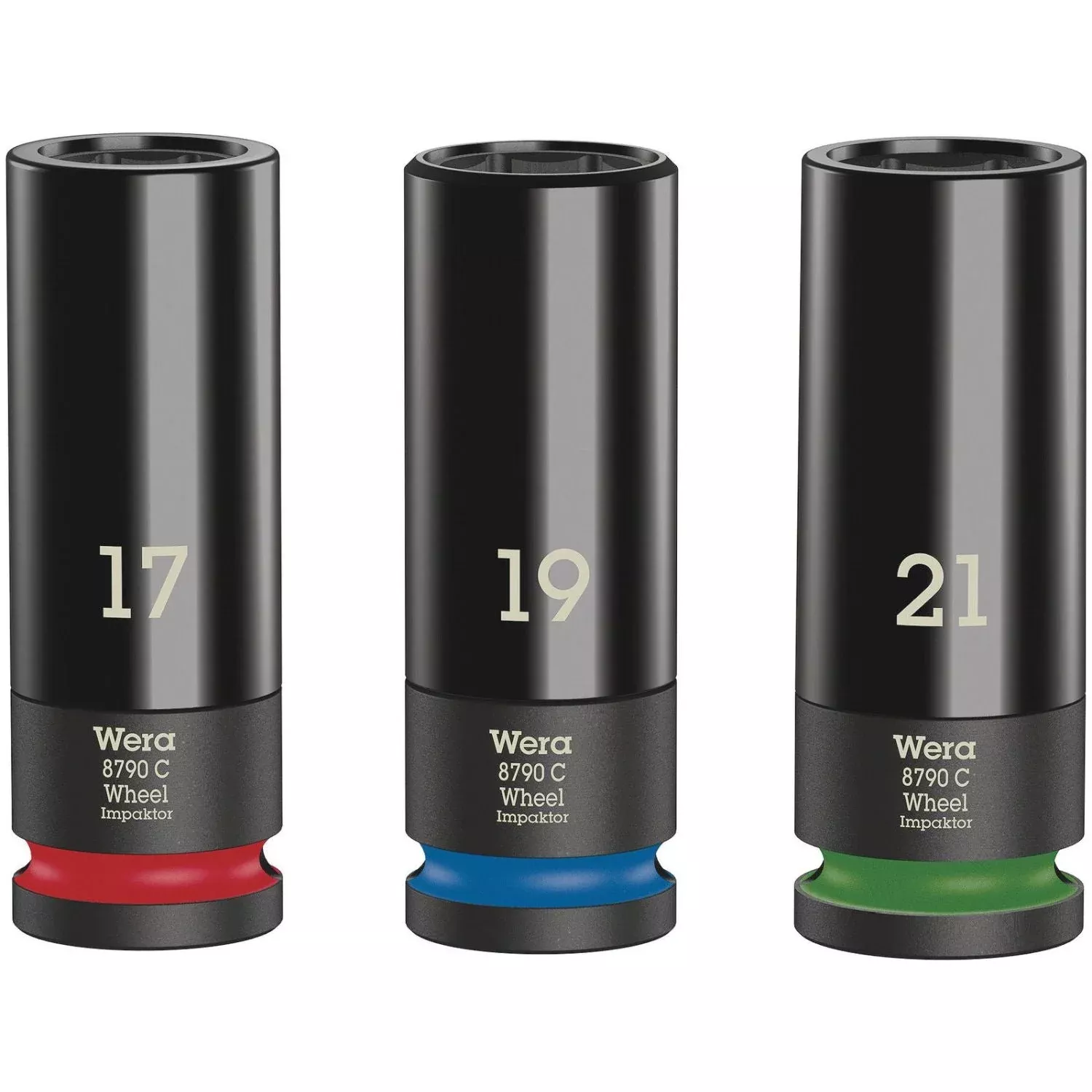 Wera Wheel Impaktor C Set 1 Socket Set, 1/2-in. Drive, 3-Pieces